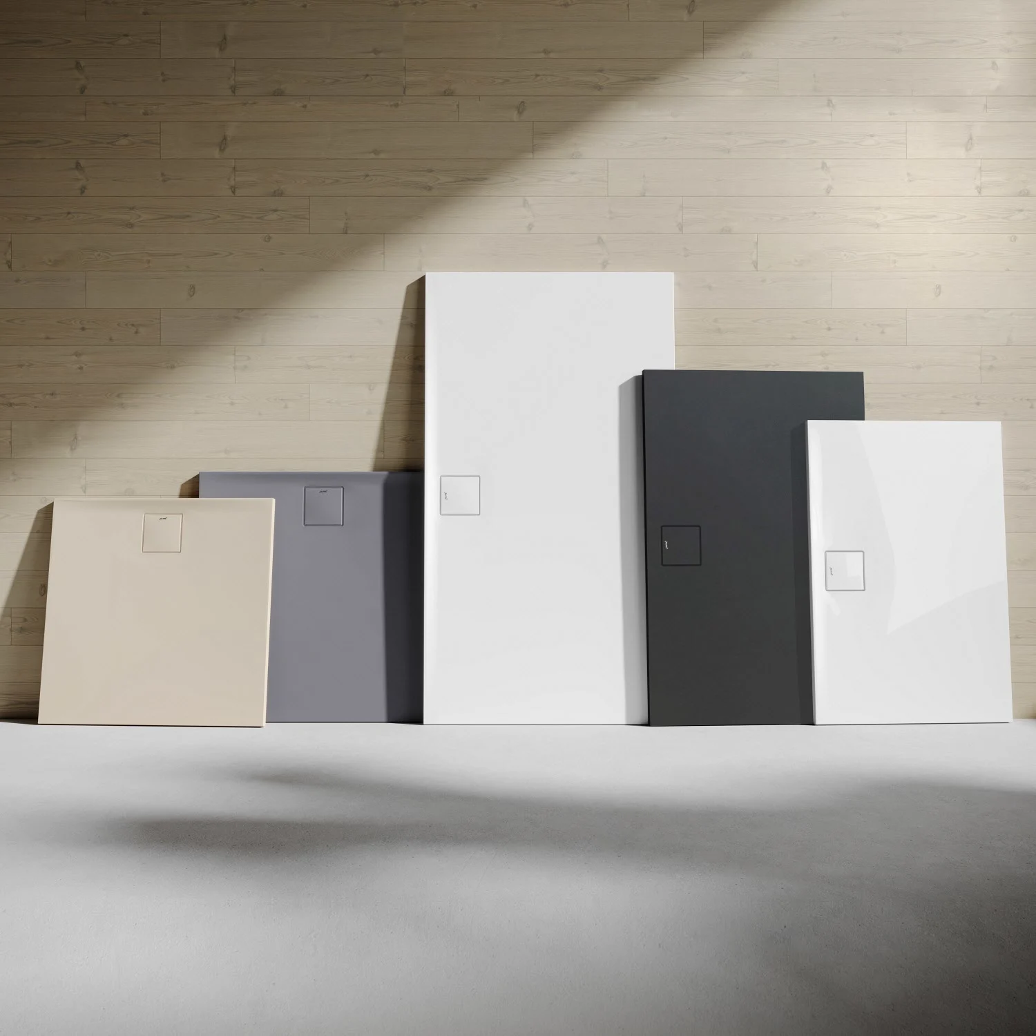 HÜPPE EasyFlat 4-Eck Duschwanne 120 x 90 cm, Ablauf an langer Seite Bild 3