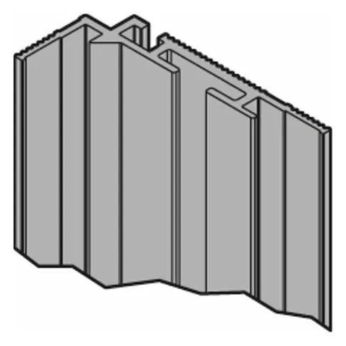 HÜPPE Eckprofil für HÜPPE Select+ Organizer Aufnahme für EasyStyle Wandverkleidung L: 255 cm