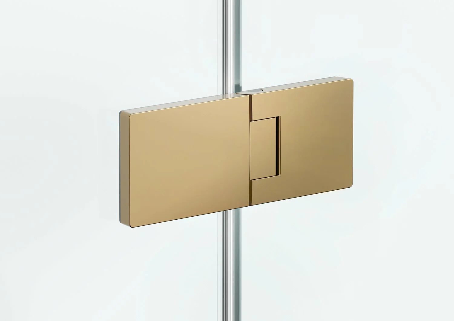 HÜPPE SolvaPro Schwingtür mit festem Segment mit Nebenteil und Seitenwand 90-120 x 120-200 cm, mit Anti-Plaque Bild 7