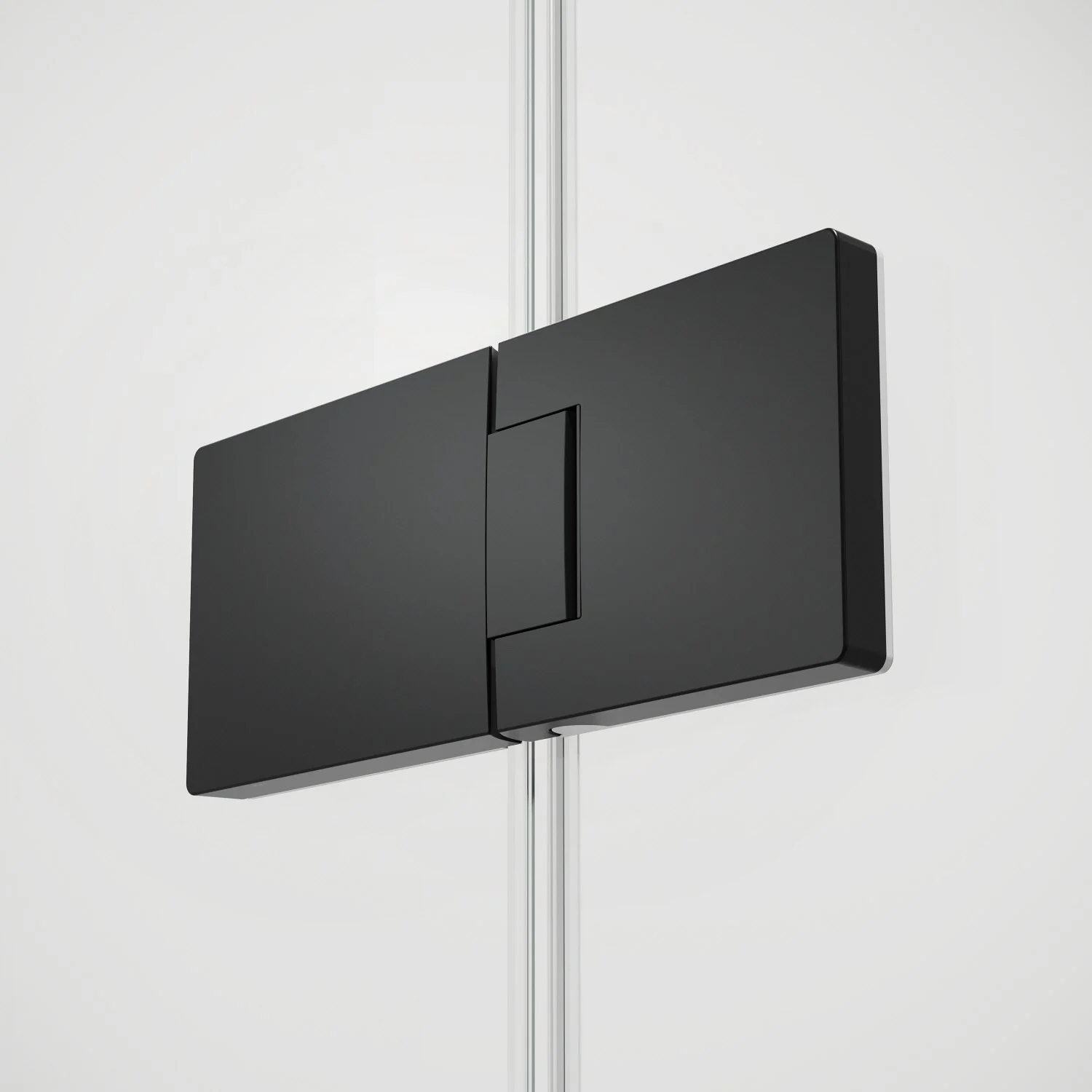 HÜPPE SolvaPro Schwingtür mit festem Segment mit Nebenteil und Seitenwand 90-120 x 120-200 cm, ohne Anti-Plaque Bild 3