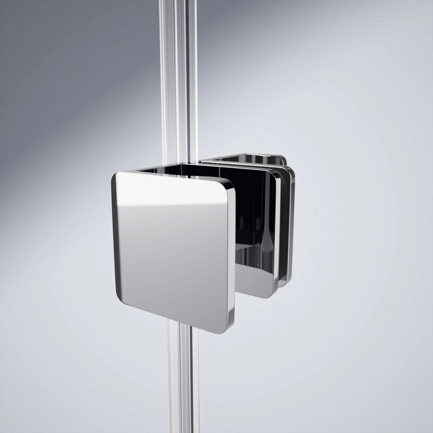 HÜPPE Xtensa pure Walk-In Gleittür mit festem Segment 110 cm, Anschlag rechts Bild 9