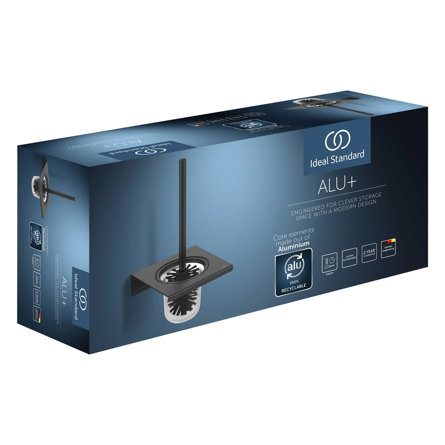 Ideal Standard Alu+ WC-Bürstengarnitur Bild 2