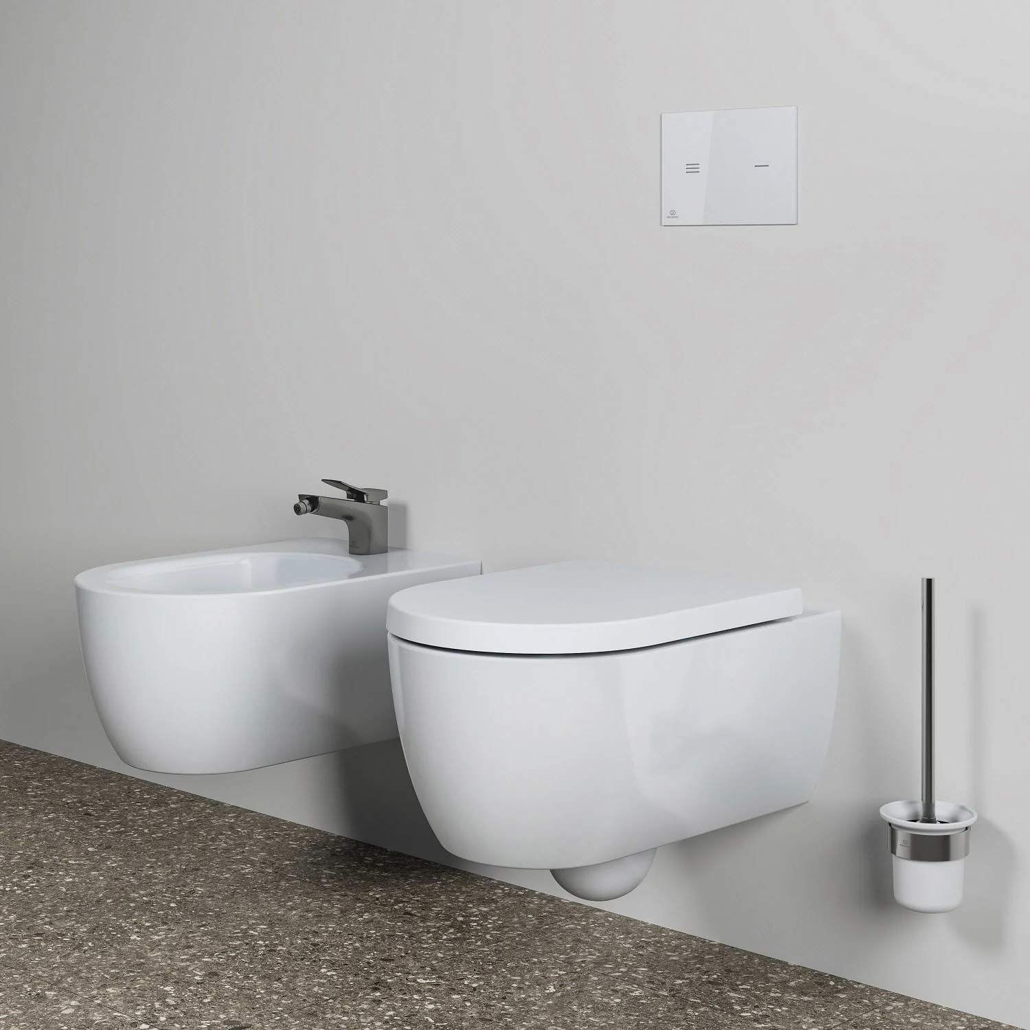 Ideal Standard Conca WC-Bürstengarnitur rund, wandhängend Bild 4