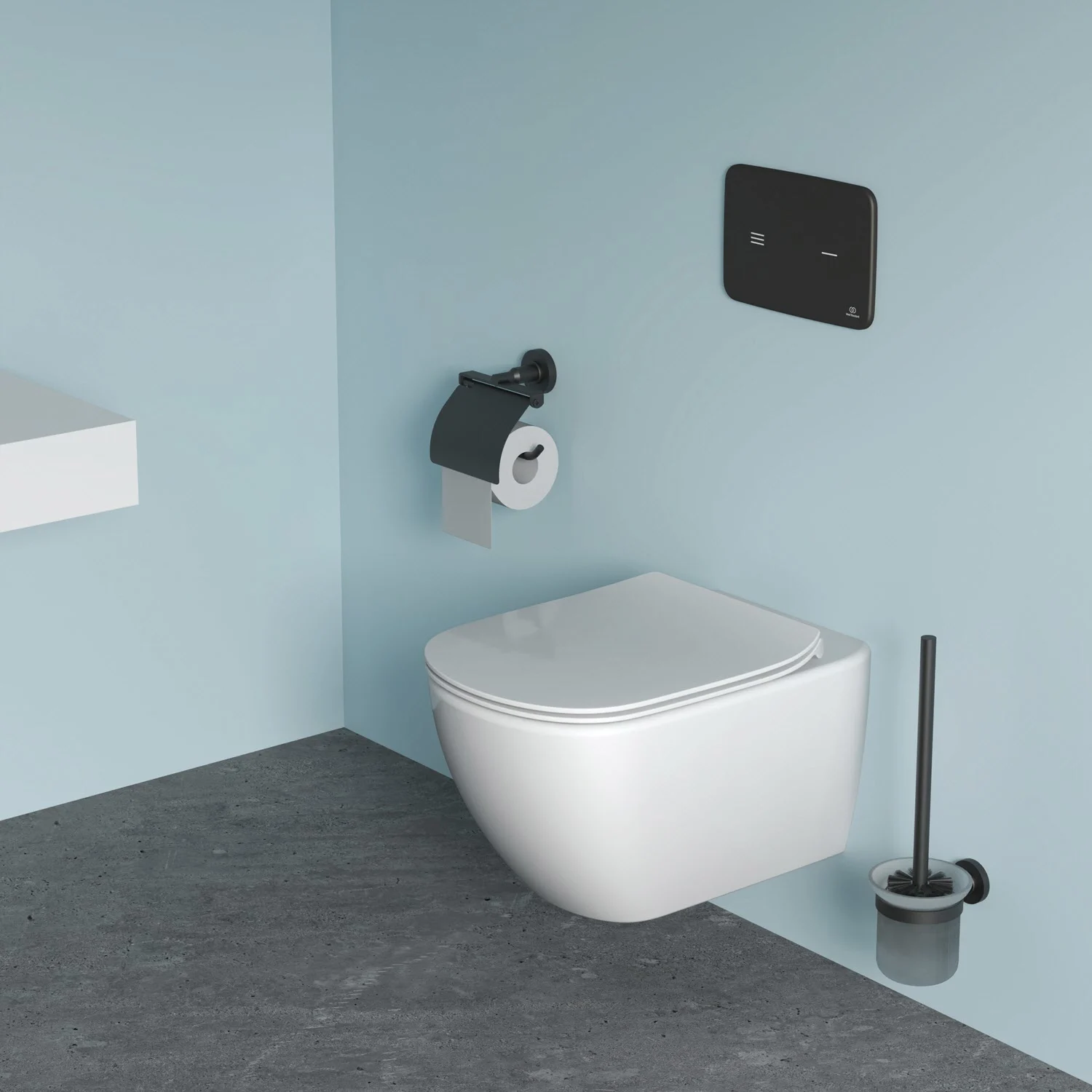 Ideal Standard IOM Bürstengarnitur aus Glas Bild 3