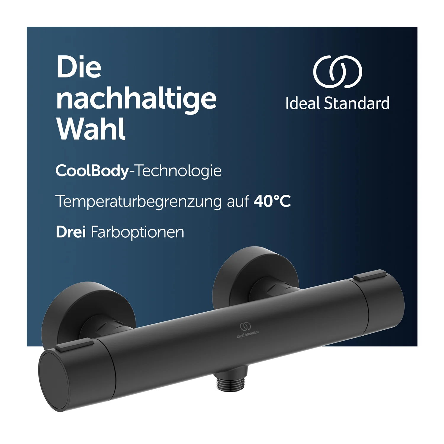Ideal Standard Alu+ Brausethermostat Aufputz Bild 5