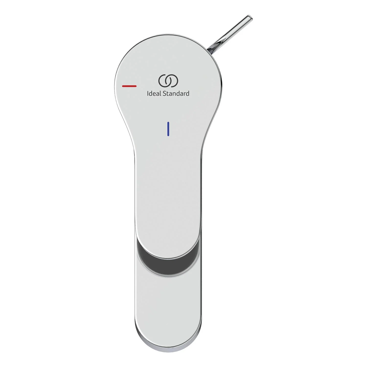 Chromowana bateria umywalkowa widok z góry, Ideal Standard