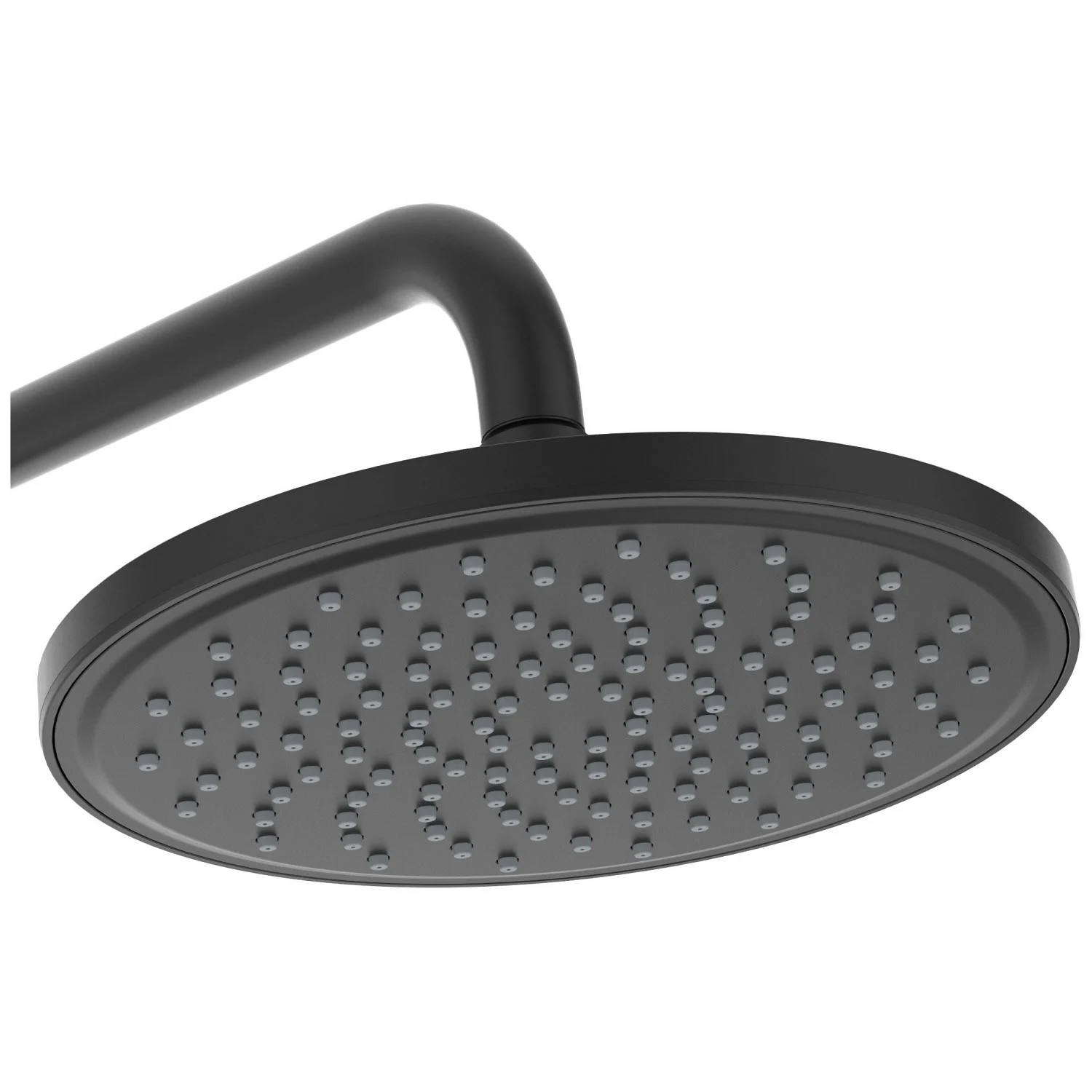 Czarna głowica prysznicowa z boku, Ideal Standard