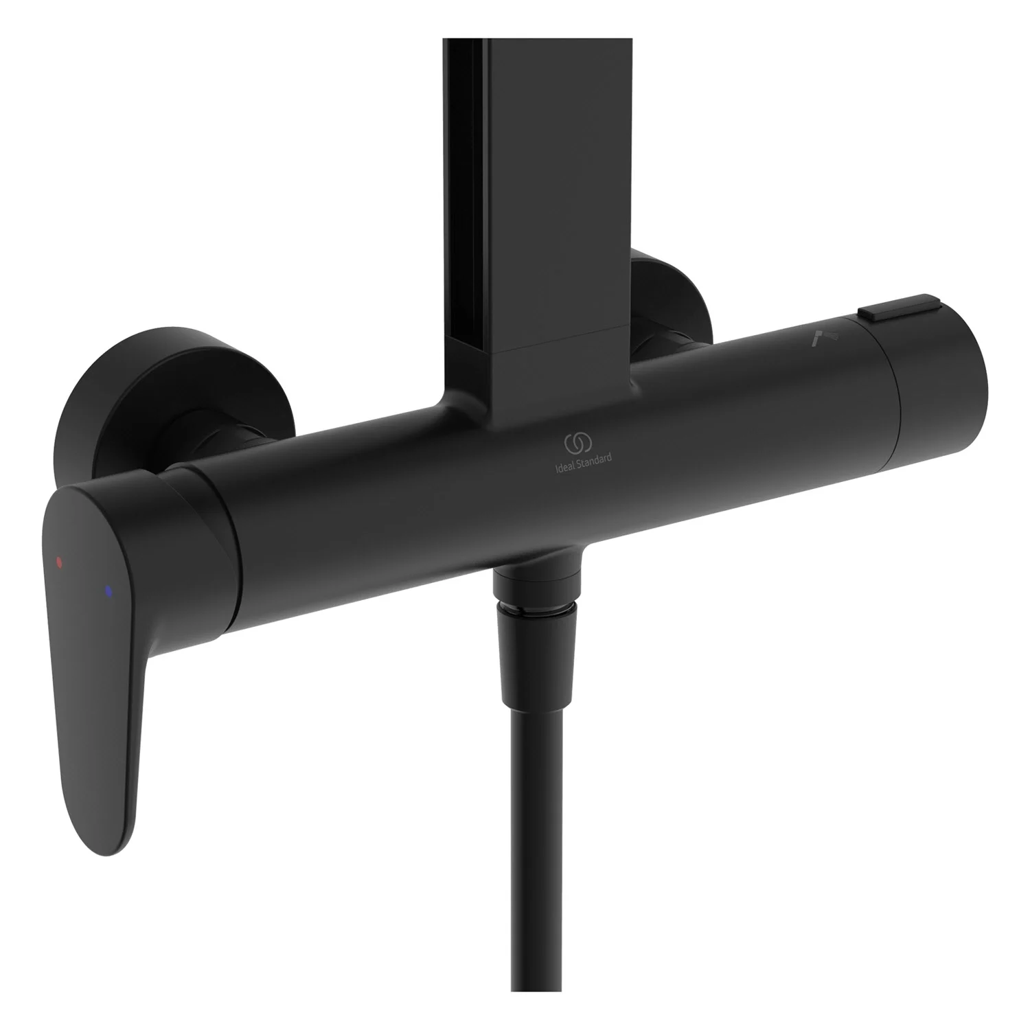 System prysznicowy Ideal Standard Ceraflow ALU+ do montażu natynkowego 34,5 x 50,1 x 111,3 cm Zdjęcie 3