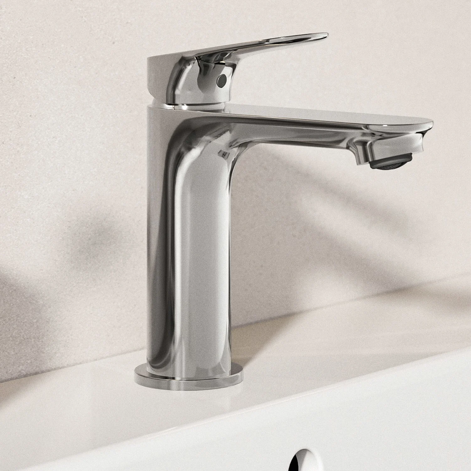 Ideal Standard Ceralife O  Waschtischarmatur H100 BlueStart ohne Ablaufgarnitur