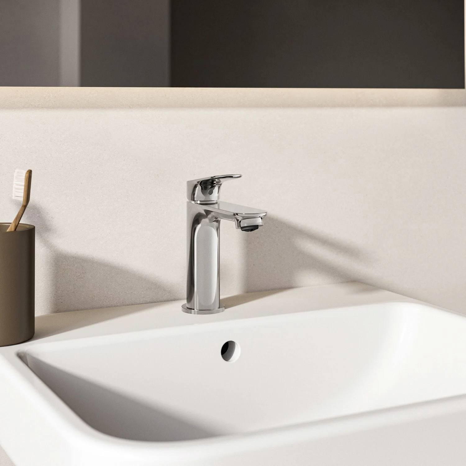 Ideal Standard Ceralife O  Bateria umywalkowa H75 BlueStart bez zestawu odpływowego Zdjęcie 3
