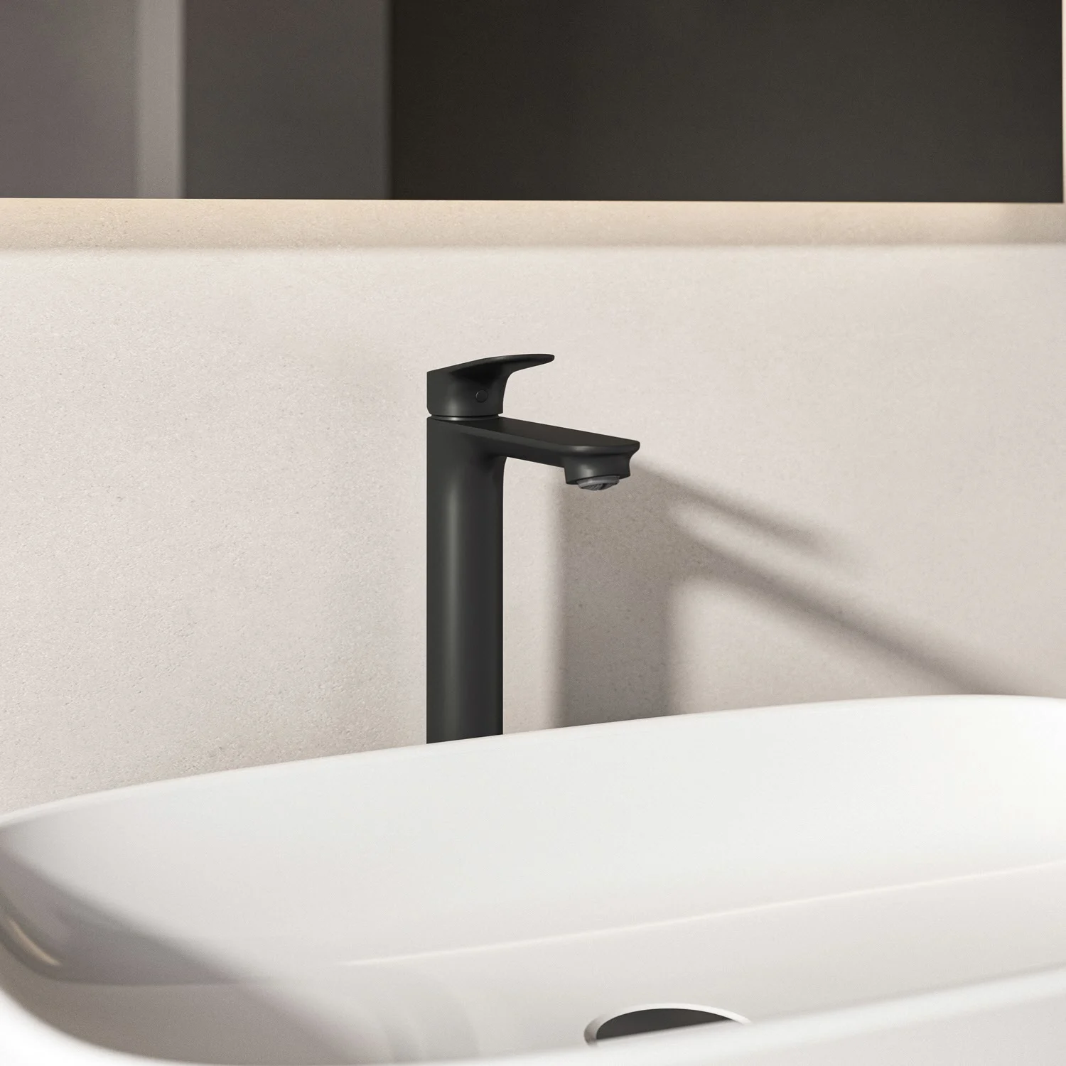 Ideal Standard Ceralife O  Bateria umywalkowa H240 z wydłużoną podstawą BlueStart bez zestawu odpływowego Zdjęcie 3