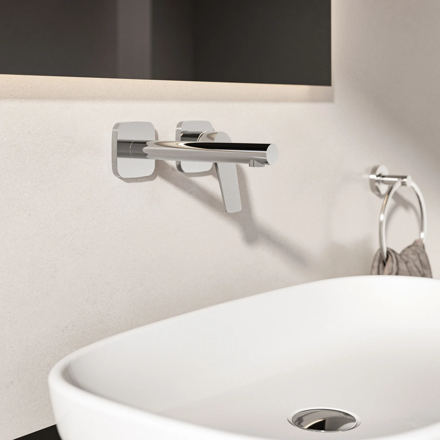 Ideal Standard Ceralife C – bateria umywalkowa naścienna, zasięg 18 cm Zdjęcie 7
