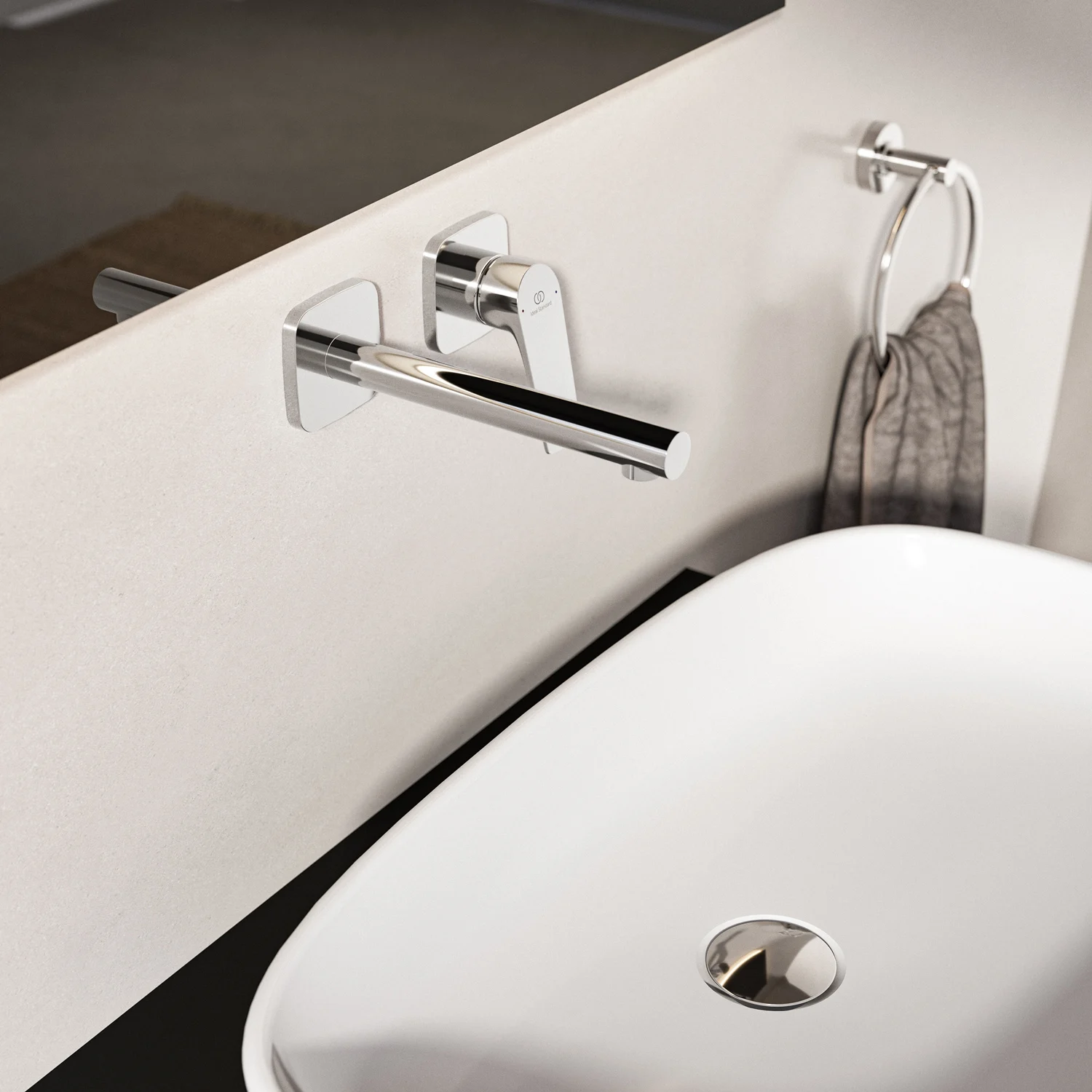Ideal Standard Ceralife C – bateria umywalkowa naścienna, zasięg 18 cm Zdjęcie 8