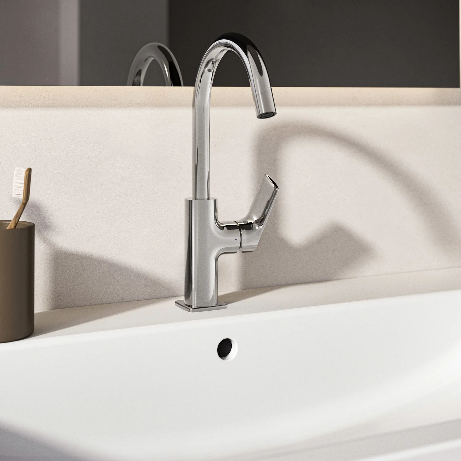 Ideal Standard Ceralife C  Bateria umywalkowa H200 bez zestawu odpływowego Zdjęcie 3