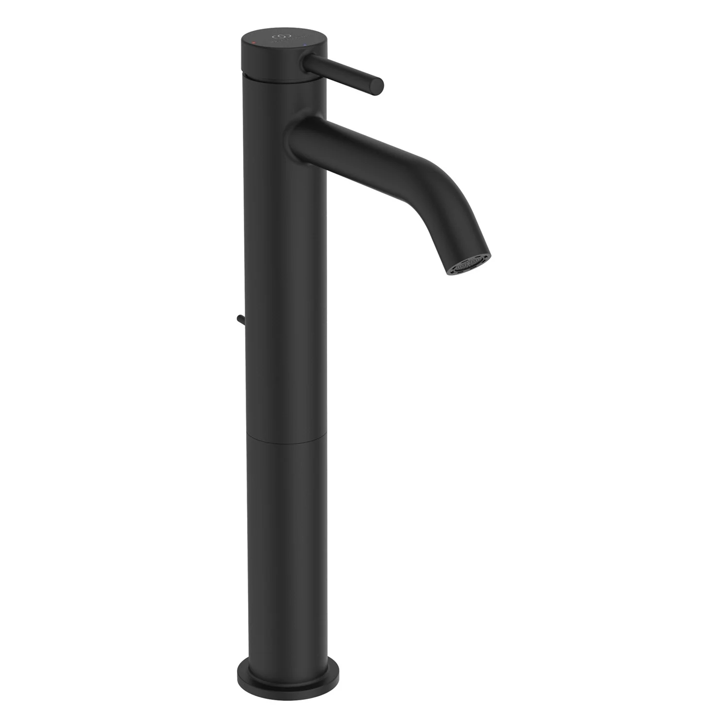 Czarna wysoka bateria widok z boku, Ideal Standard