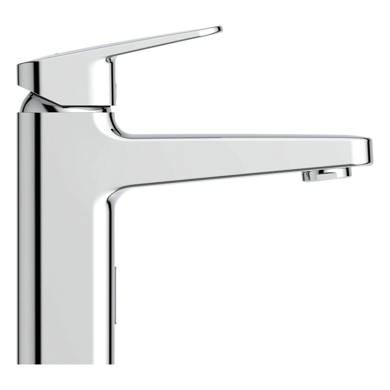 Chromowana bateria umywalkowa widok z boku, Ideal Standard