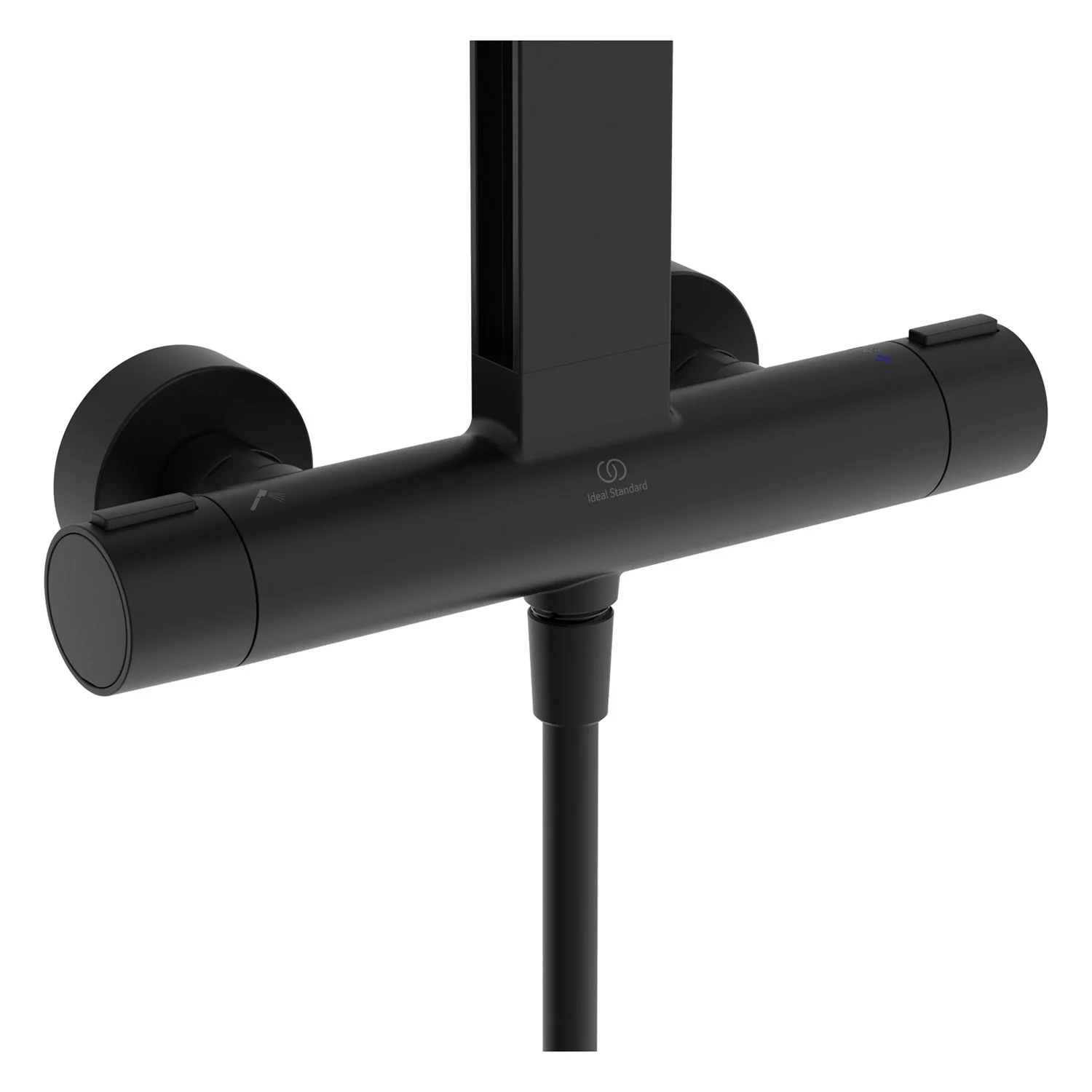 System prysznicowy Ideal Standard Ceratherm ALU+ do montażu natynkowego, z termostatem, 34,5 x 50,1 x 111,3 cm Zdjęcie 5
