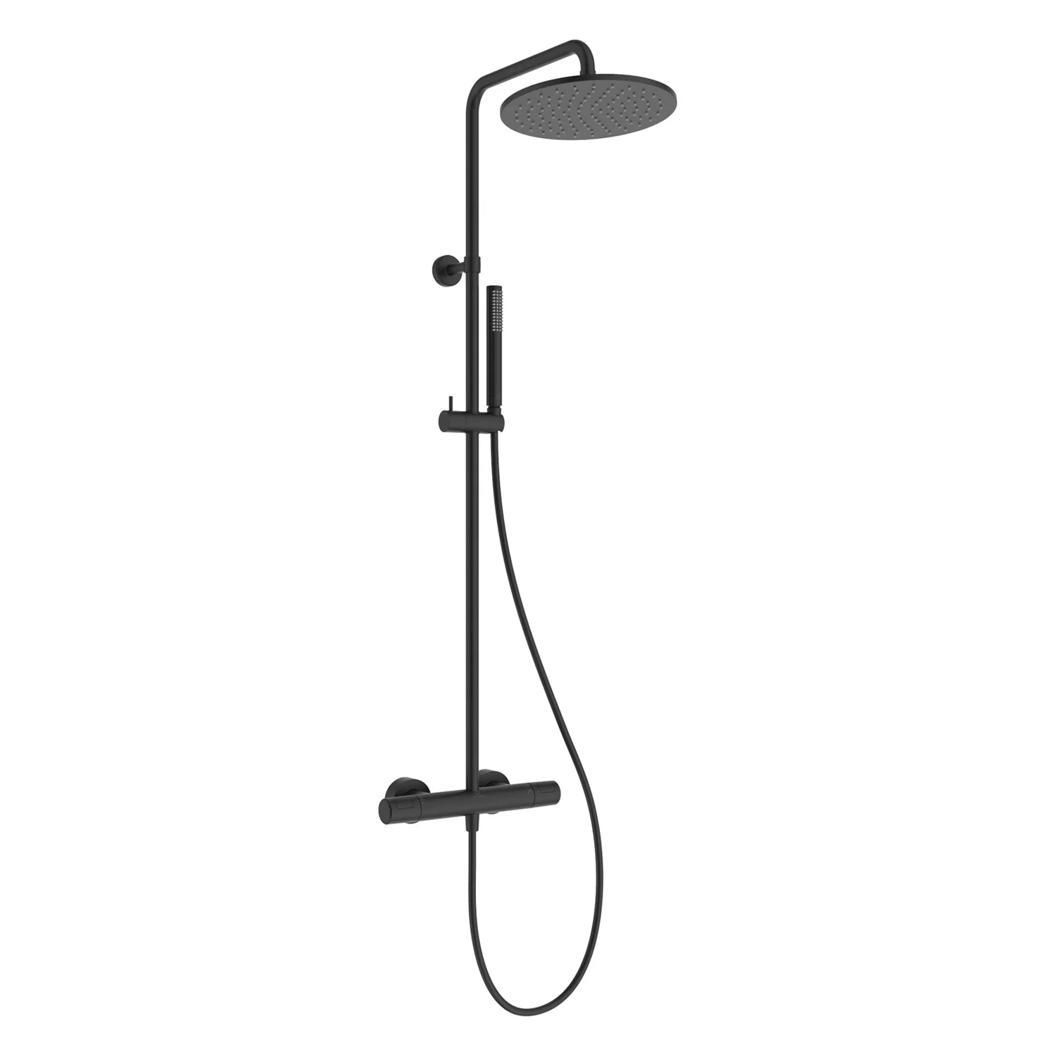 System prysznicowy Ideal Standard Ceratherm T25 M, okrągła deszczownica Zdjęcie 2