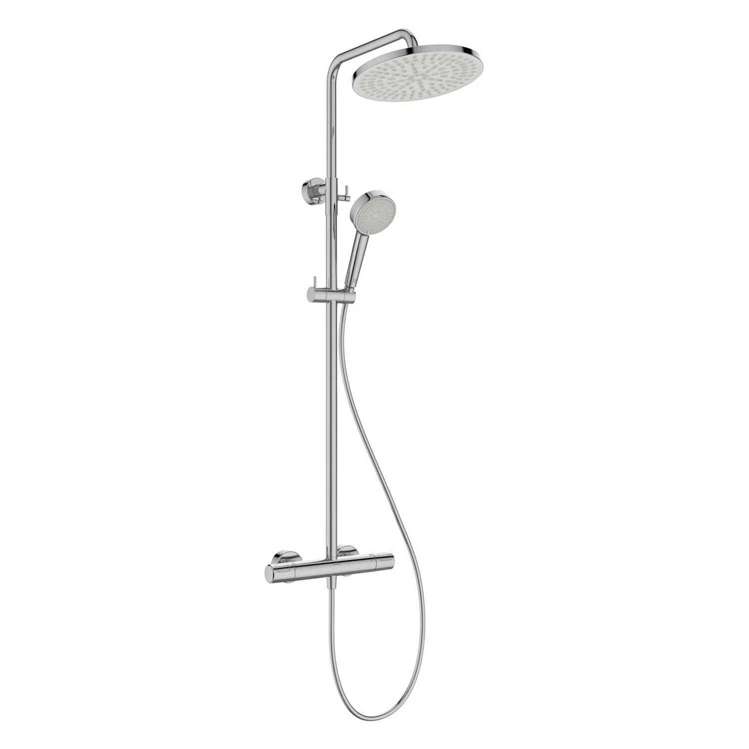 System prysznicowy Ideal Standard Ceratherm T25 N, okrągła deszczownica Zdjęcie 2