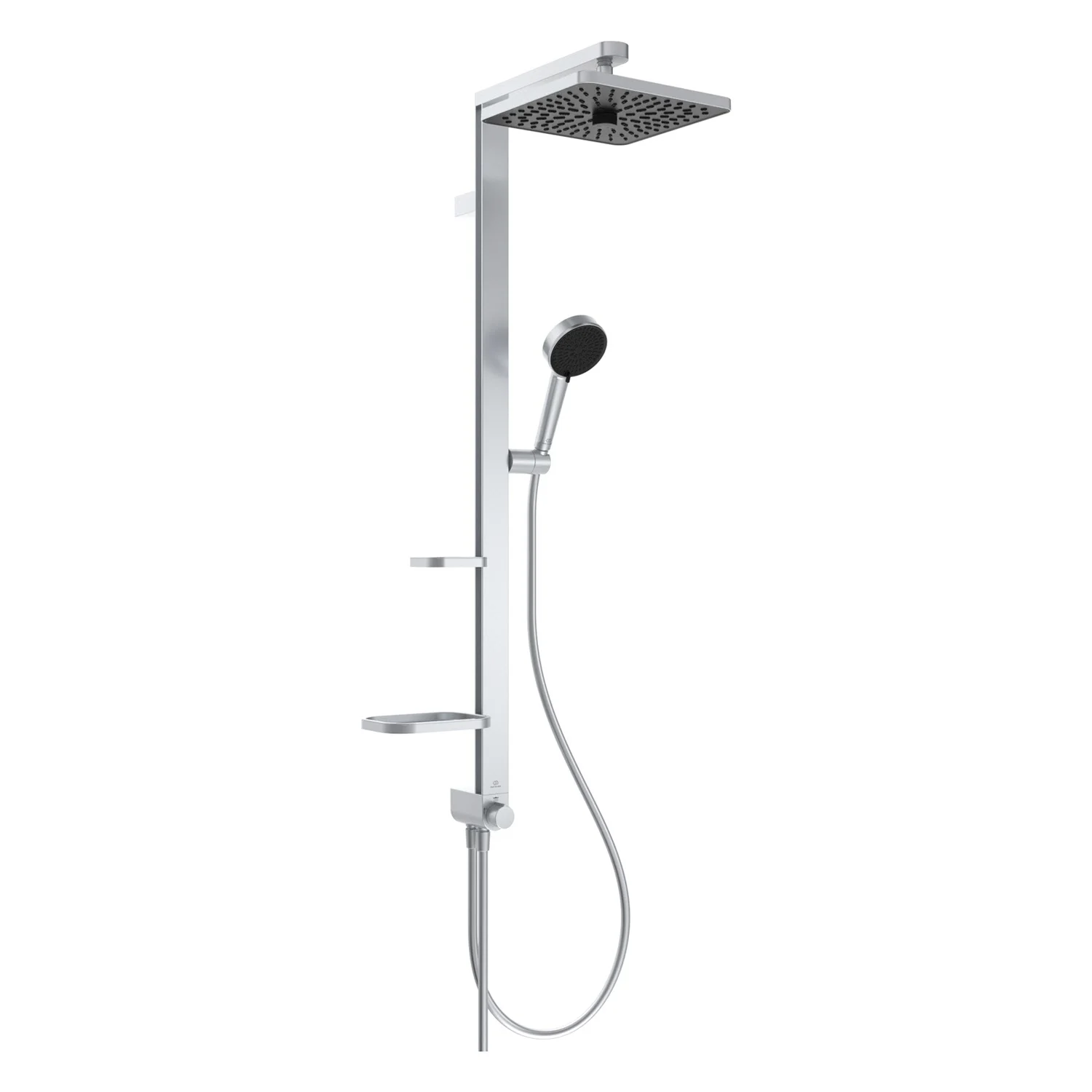 Ideal Standard Ceratwist ALU+ system prysznicowy do montażu natynkowego 34,5 x 50,1 x 111,3 cm