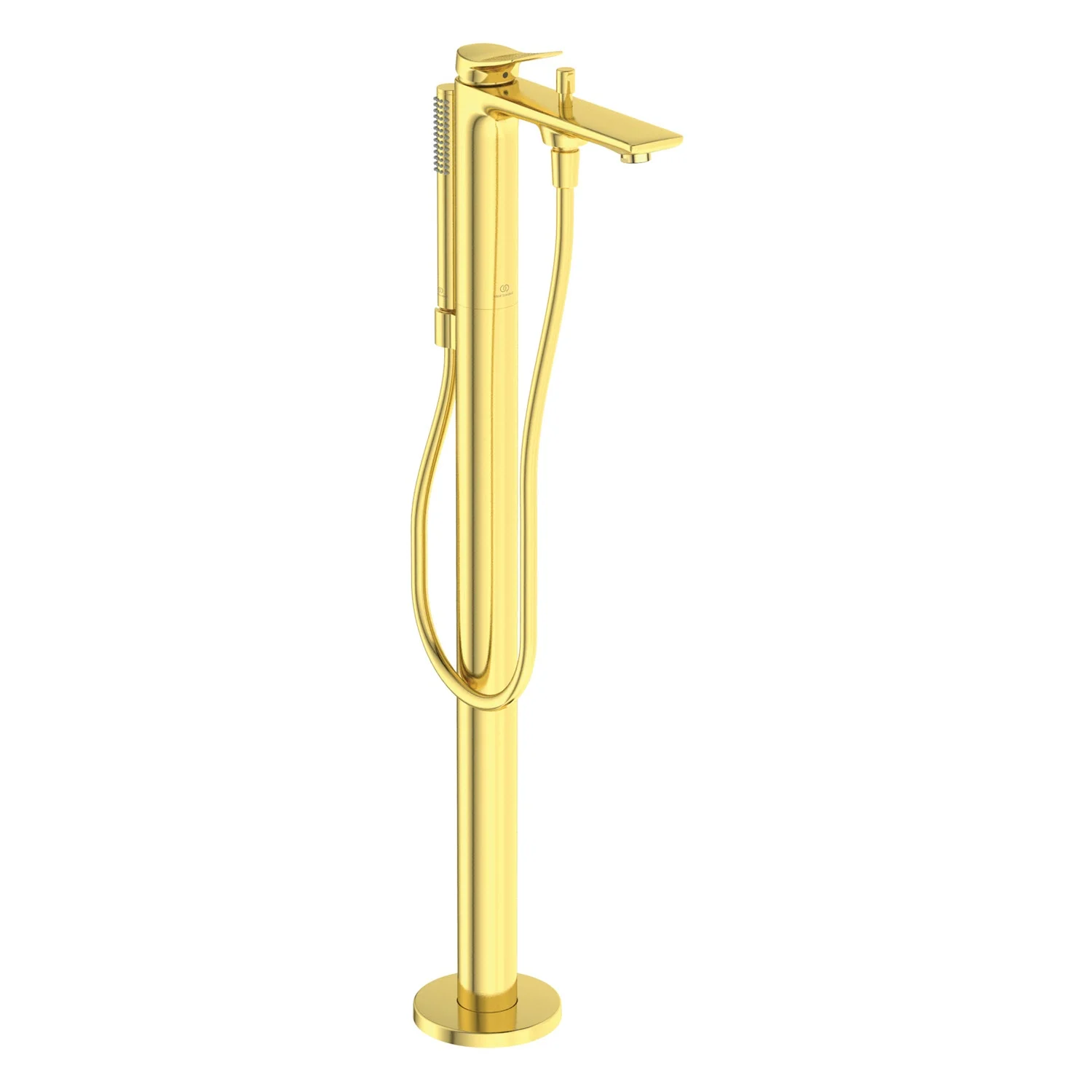 Wolnostojąca bateria w złotym wyglądzie, Ideal Standard