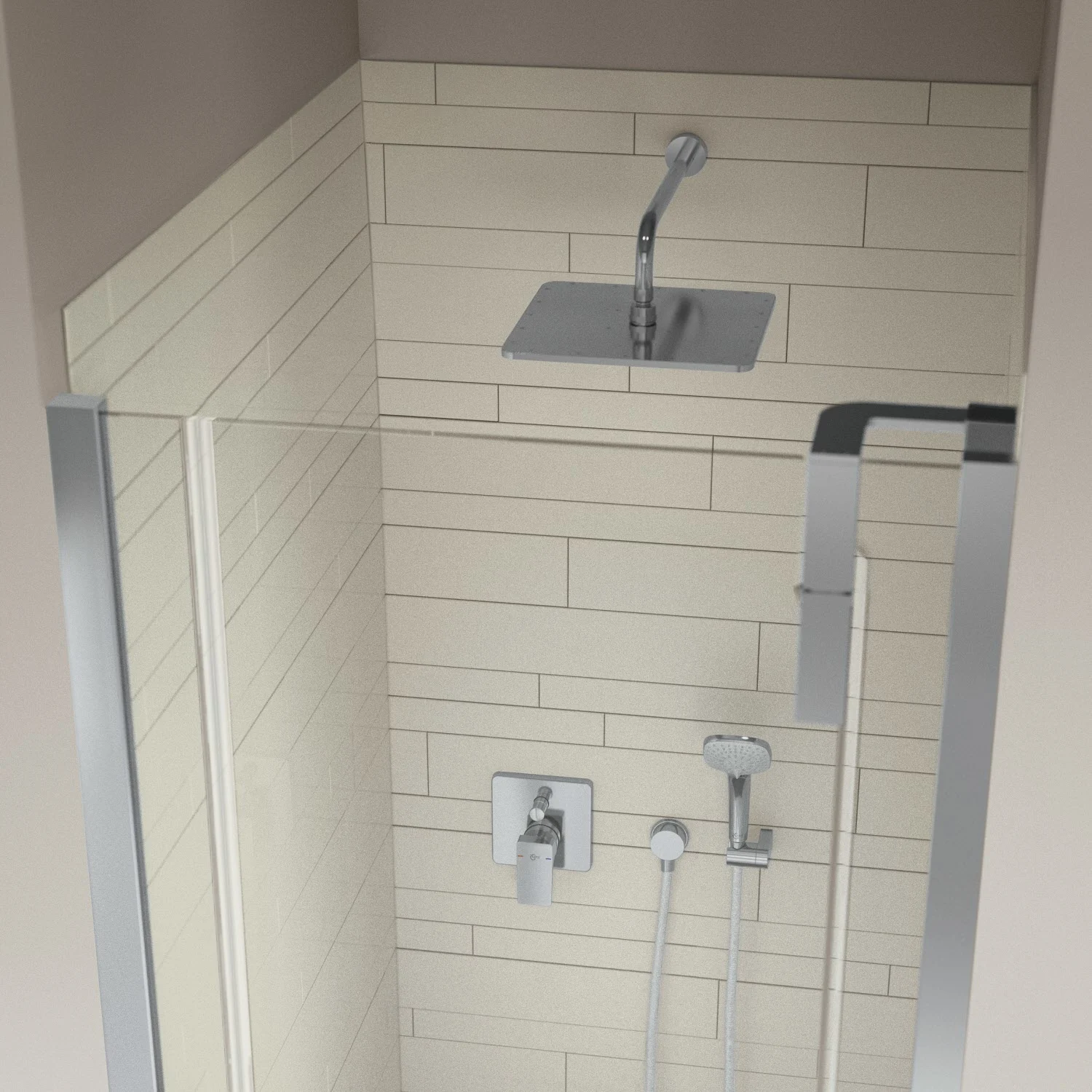 Ideal Standard Idealrain Atelier Brausearm für Wandanschluss 40 cm Bild 6