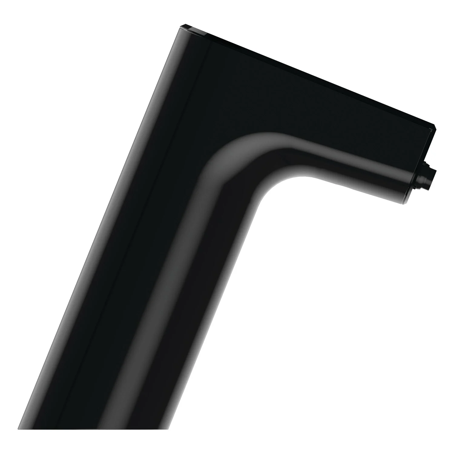 Czarna bateria umywalkowa widok z boku, Ideal Standard