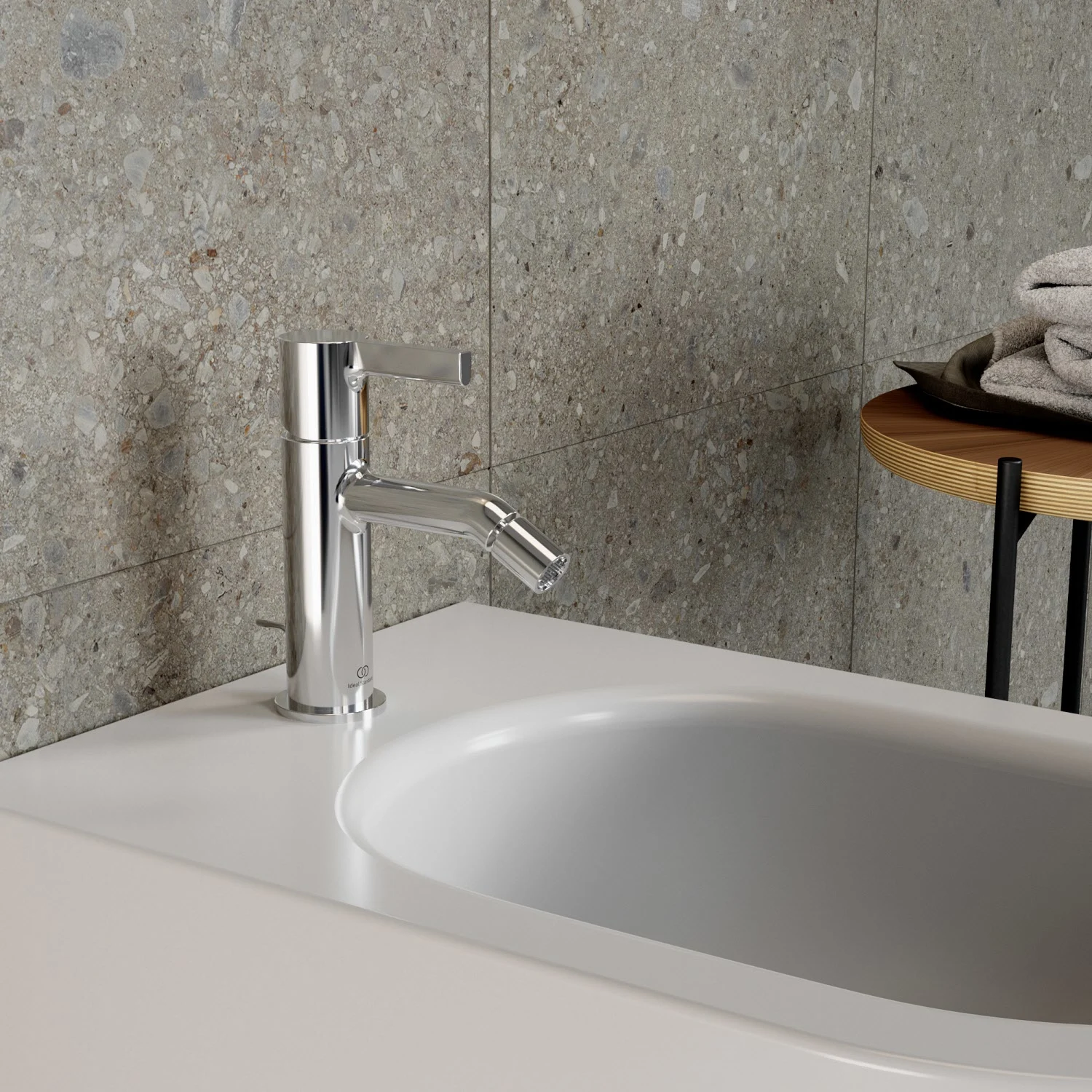 Ideal Standard Joy Bidetarmatur mit Ablaufgarnitur Bild 6