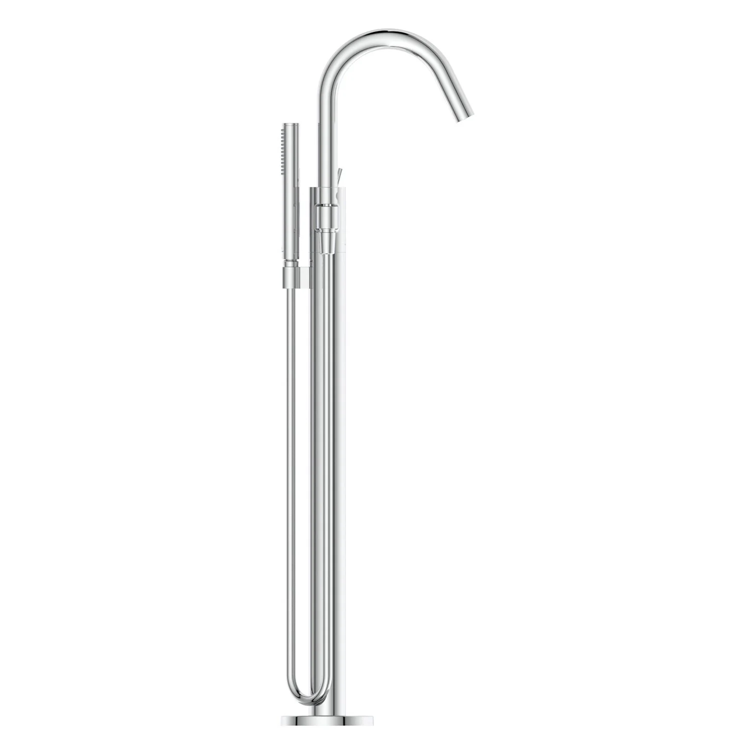 Wolnostojąca bateria w chromie widok z boku, Ideal Standard