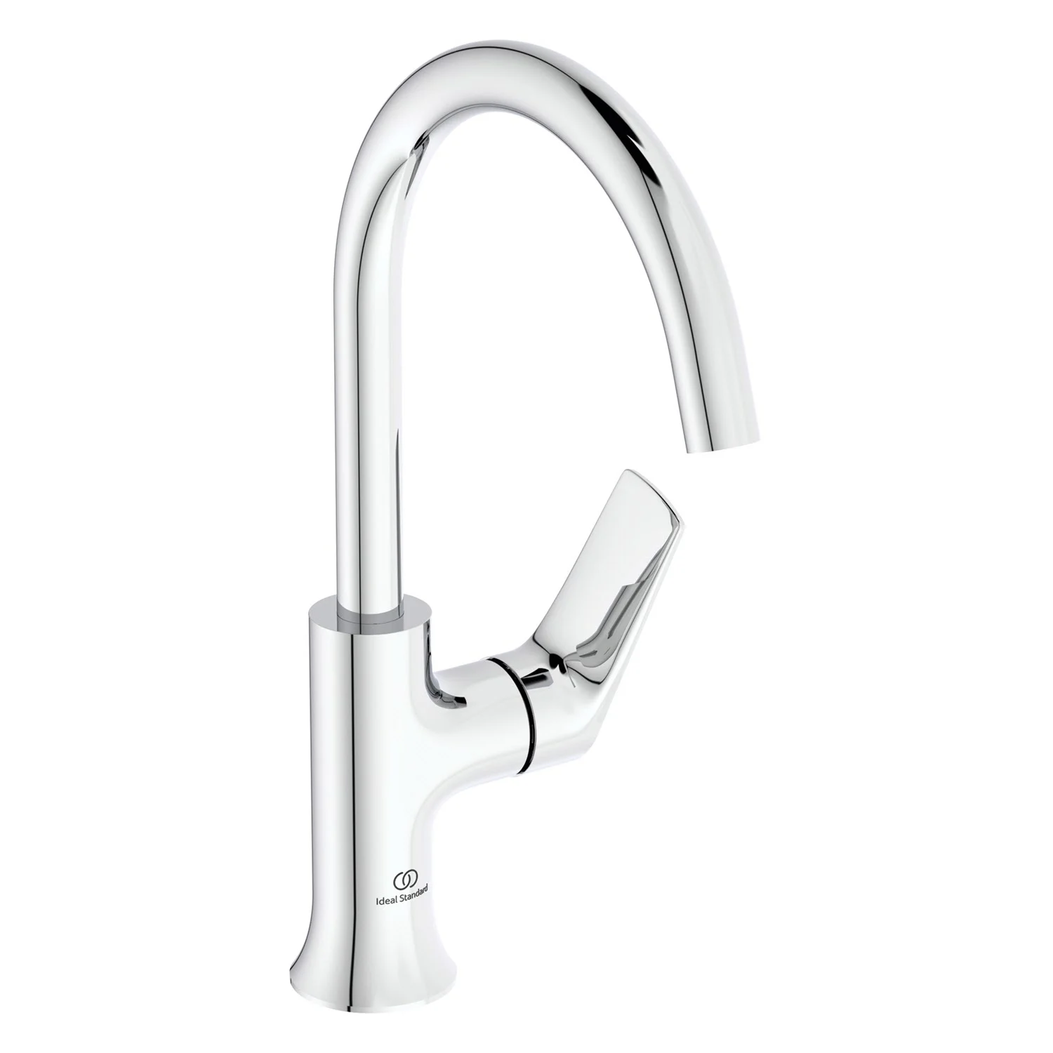 Wysoka bateria w wyglądzie chromu, widok z przodu, Ideal Standard