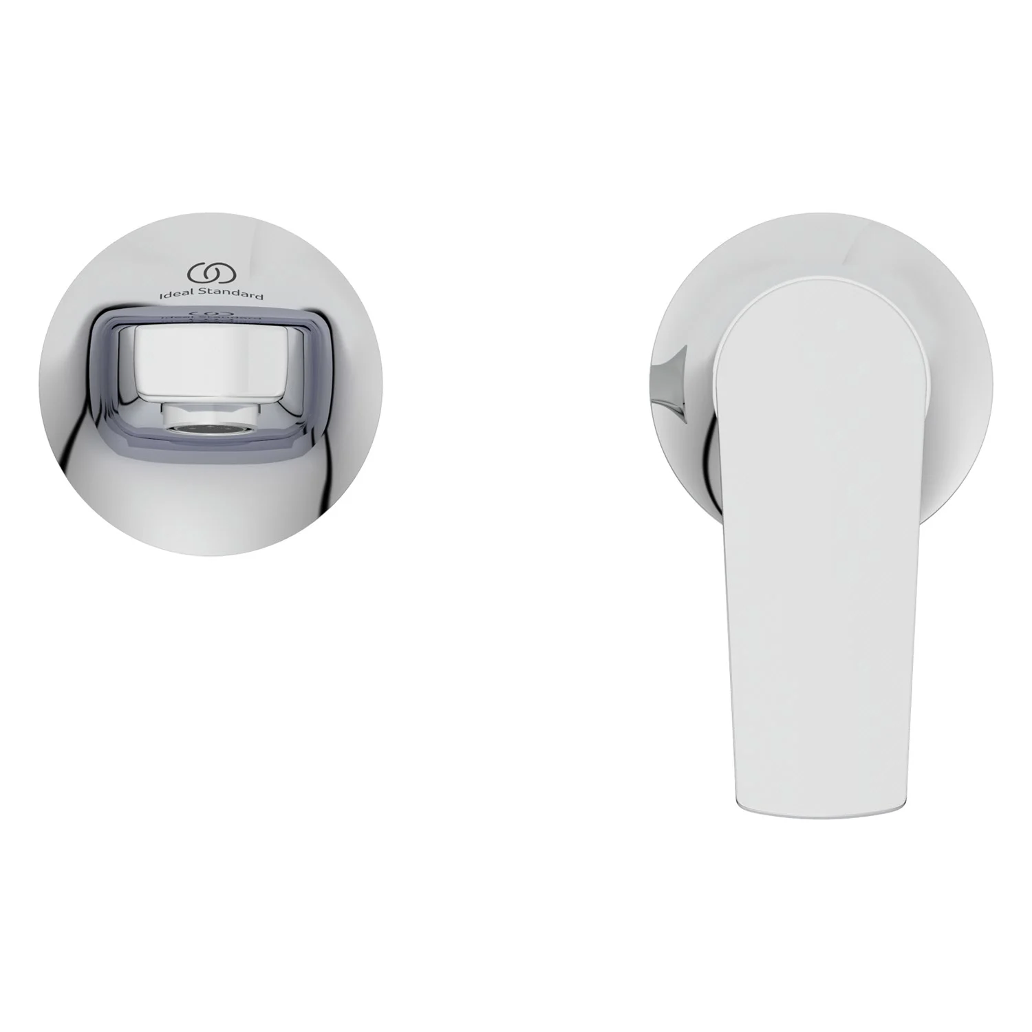 Ideal Standard La Dolce Vita Einhebel-Wand-Waschtischarmatur Unterputz, Ausladung 20,9 cm Bild 2