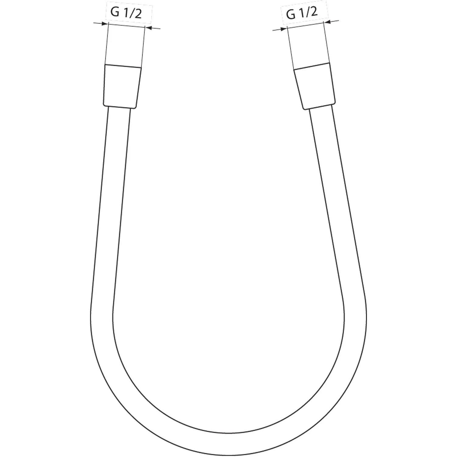 Ideal Standard Idealrain Brauseschlauch 125 cm Bild 2