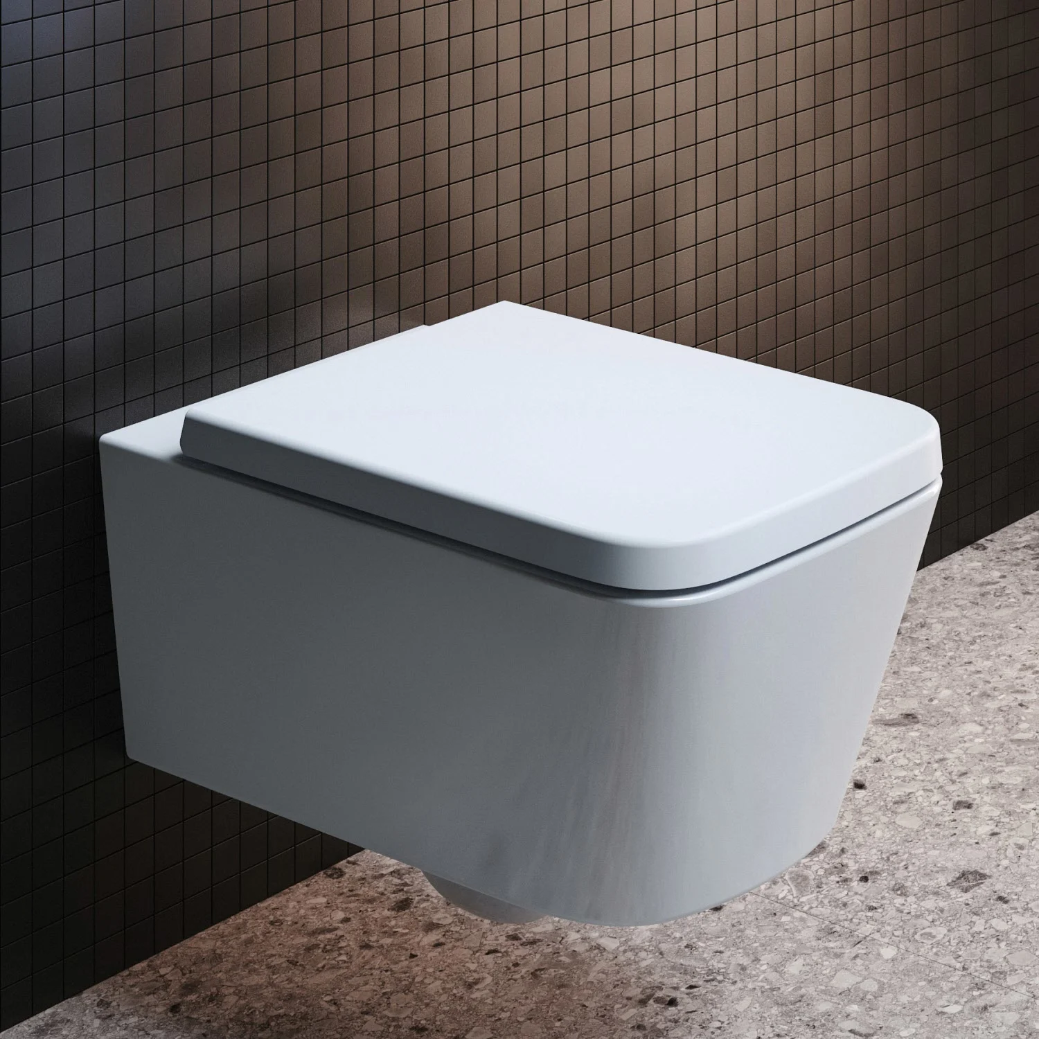 Toaleta wisząca z zamkniętą pokrywą, Ideal Standard