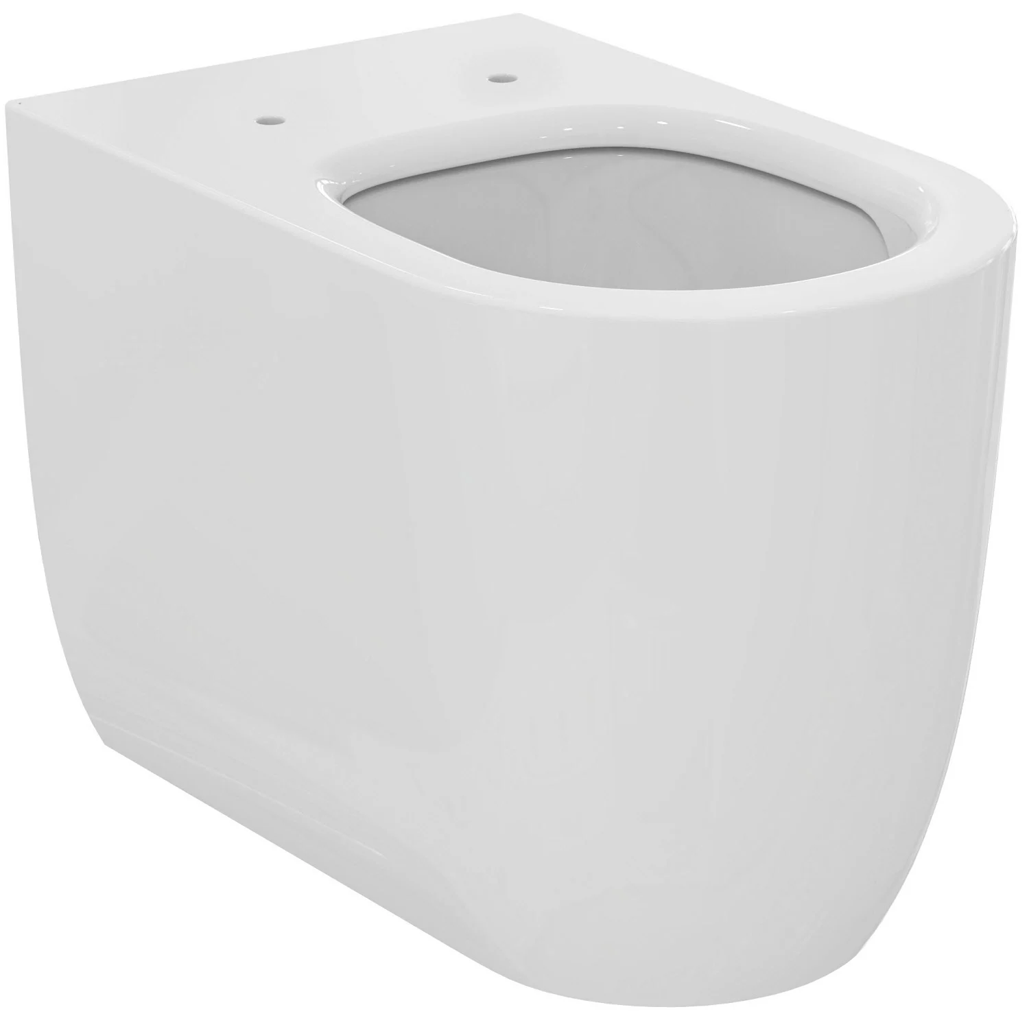 WC stojące widok z boku, biała ceramika, Ideal Standard