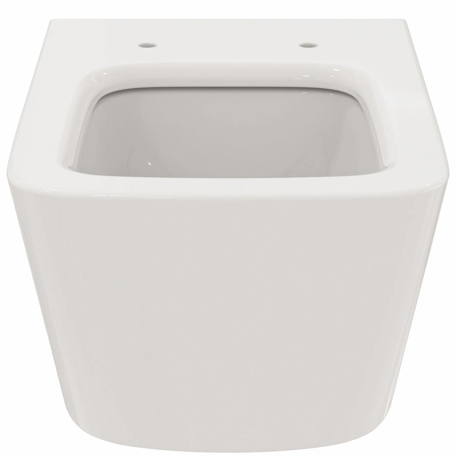 WC podwieszane widok z przodu, biała ceramika, Ideal Standard