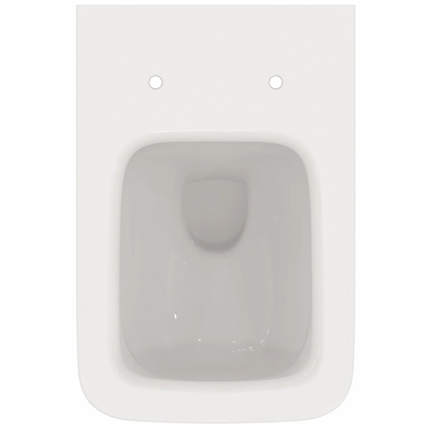WC podwieszane widok z góry, biała ceramika, Ideal Standard