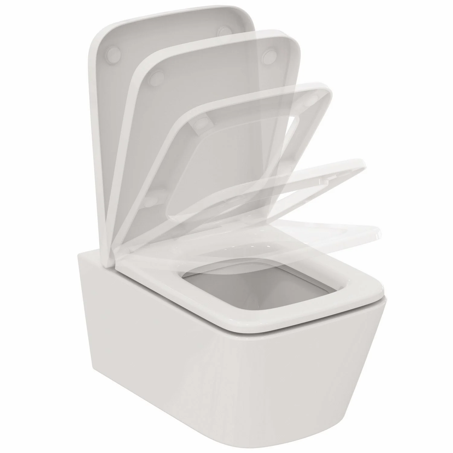 WC podwieszane z deską, biała ceramika, Ideal Standard