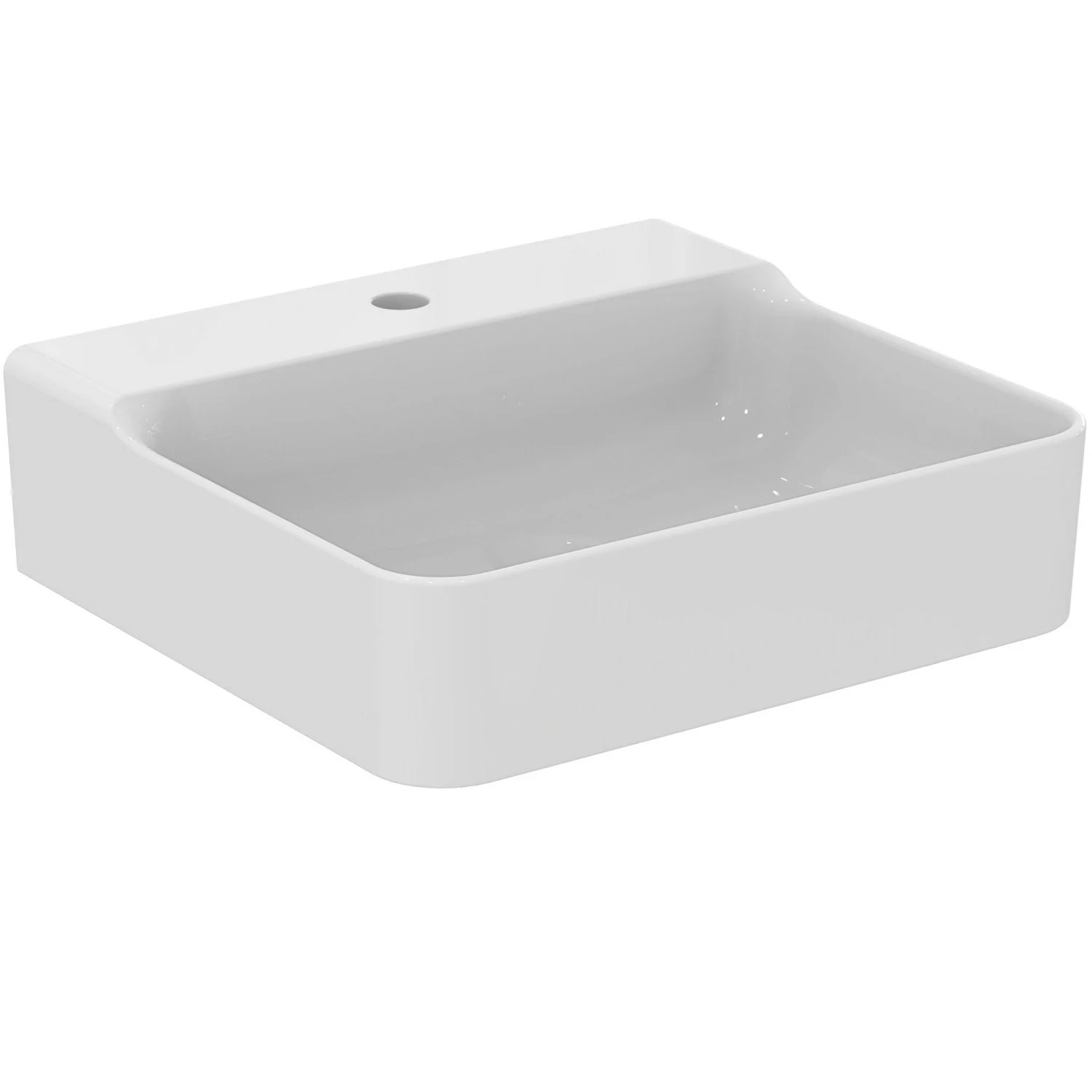 Ideal Standard Conca Waschtisch 50 cm, 1 Hahnloch, ohne Überlauf Bild 2