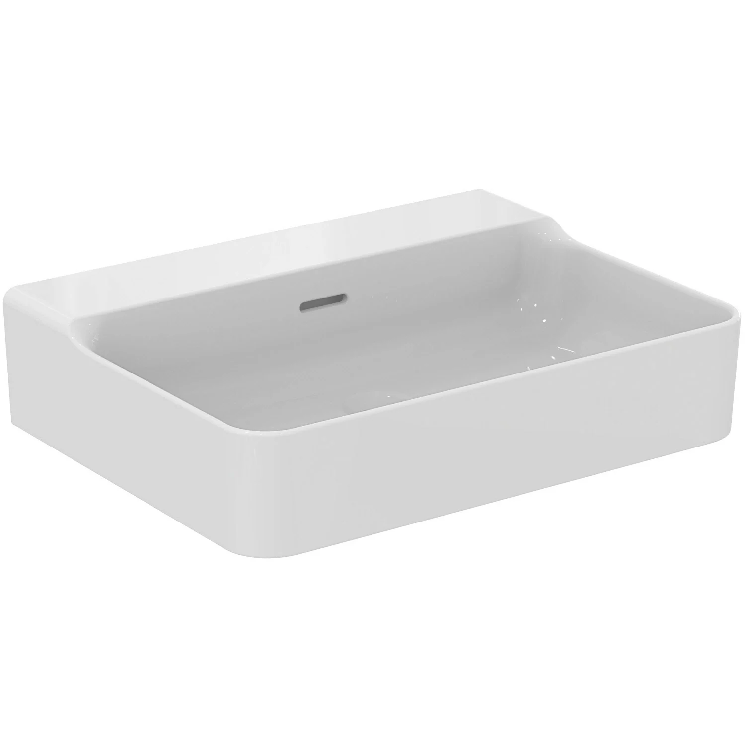 Ideal Standard Conca Waschtisch 60 cm, ohne Hahnloch, mit Überlauf Bild 2