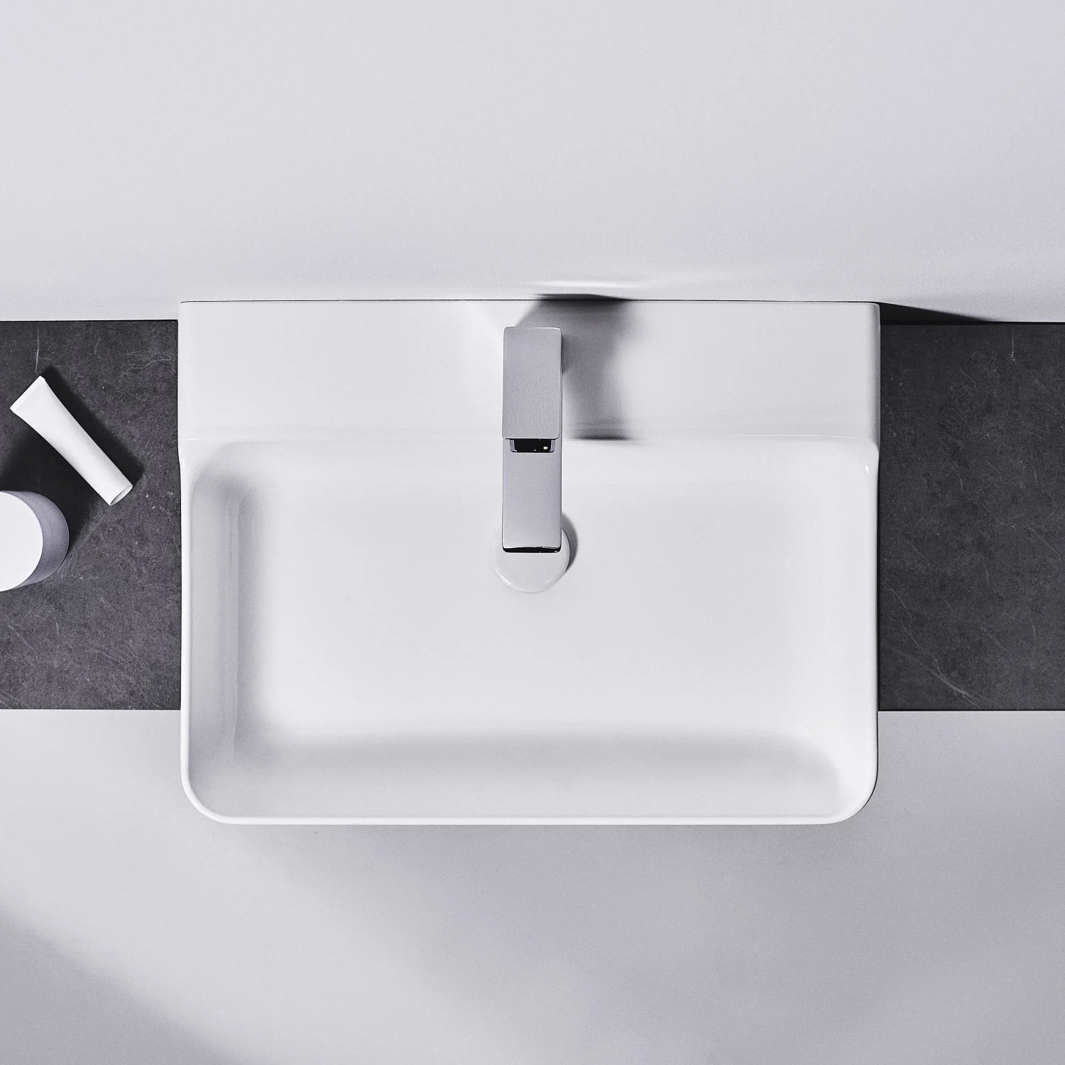 Ideal Standard Conca Waschtisch 60 cm, 1 Hahnloch, ohne Überlauf Bild 9