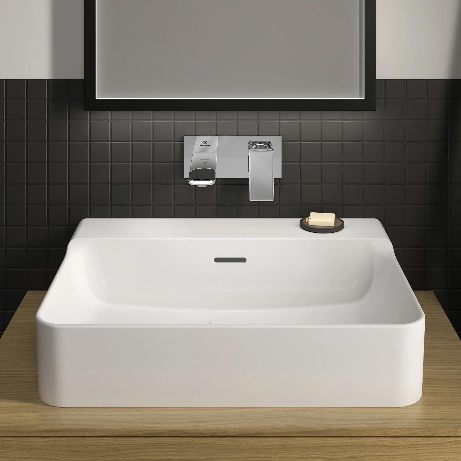 Ideal Standard Conca Waschtisch 60 cm, ohne Hahnloch, mit Überlauf Bild 7