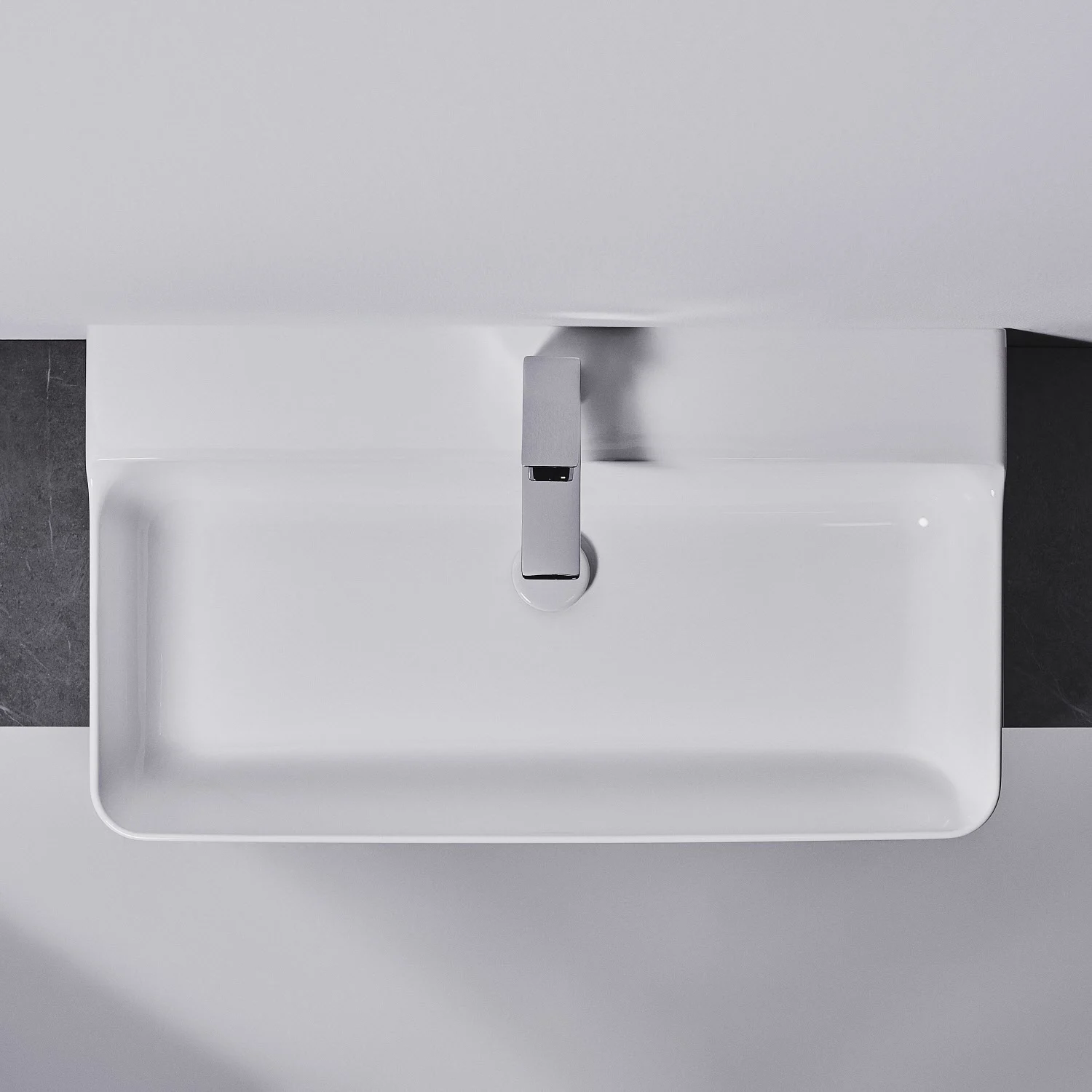 Ideal Standard Conca Waschtisch 80 cm, 1 Hahnloch, mit Überlauf Bild 7