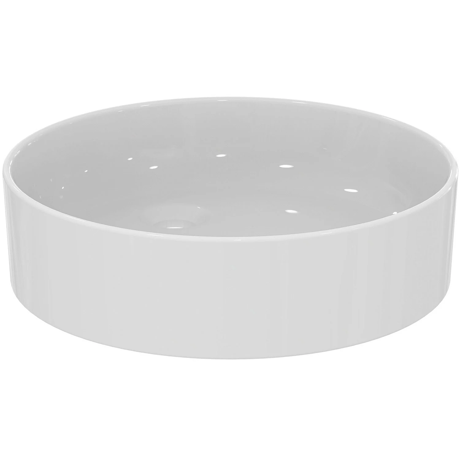 Ideal Standard Conca Schale rund 45 cm, ohne Hahnloch, ohne Überlauf, geschliffen Bild 2