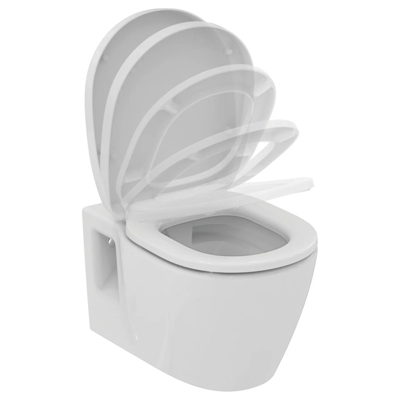 Ideal Standard Connect Wand-WC spülrandlos Kombipaket mit WC-Sitz Bild 4