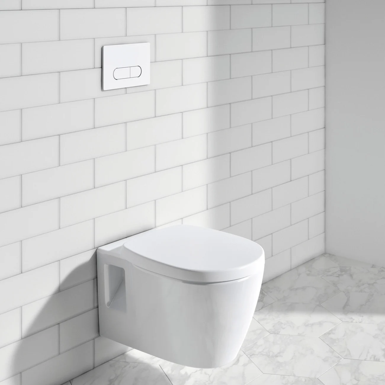 Ideal Standard Connect Wand-WC spülrandlos Kombipaket mit WC-Sitz Bild 9