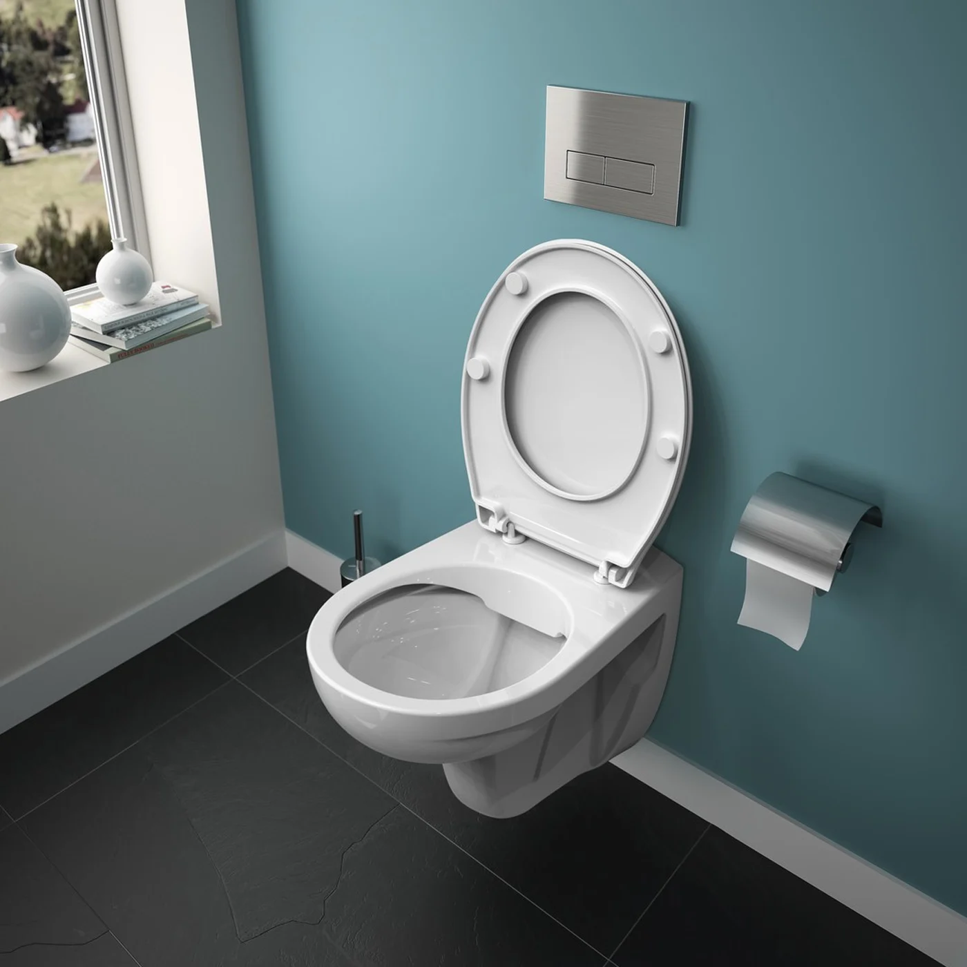 Ideal Standard Eurovit Wandtiefspül-WC, Spülrandlos Bild 7