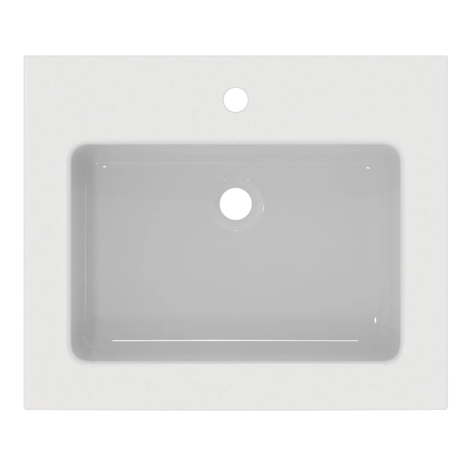 Ideal Standard Extra Möbelwaschtisch, 1 Hahnloch, 61 cm Bild 4