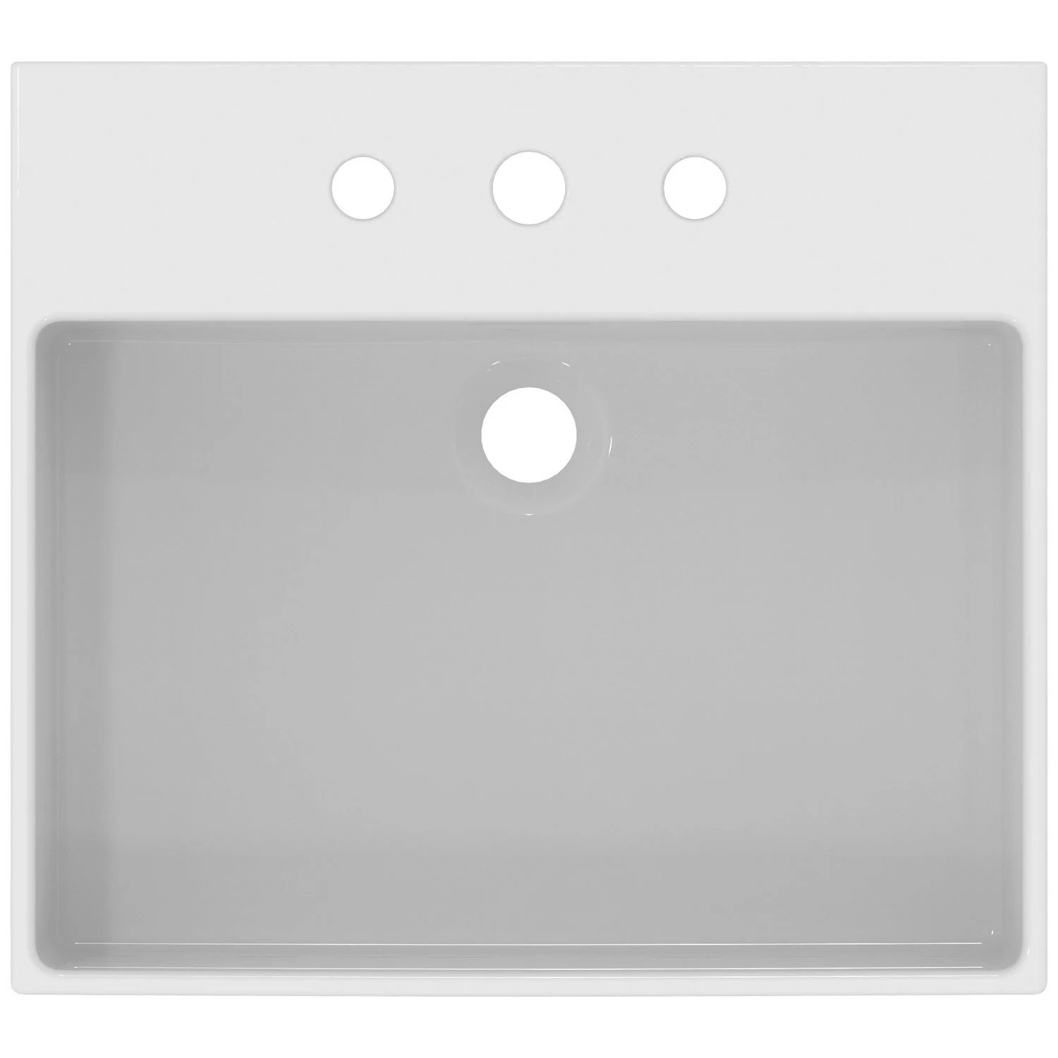 Ideal Standard Extra Waschtisch 50 cm, 3 Hahnlöcher, mit Überlauf Bild 2