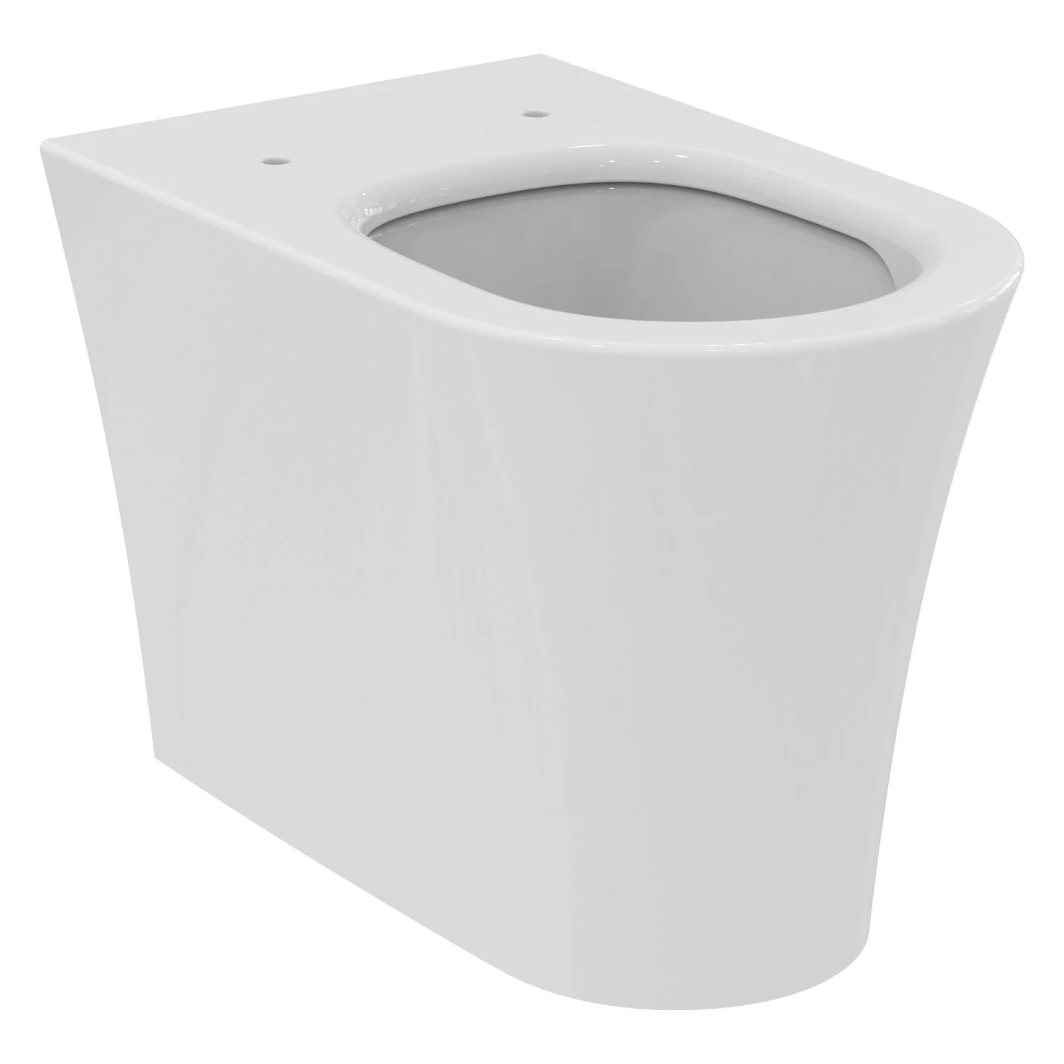 Biała toaleta w widoku bocznym wycięta, Ideal Standard