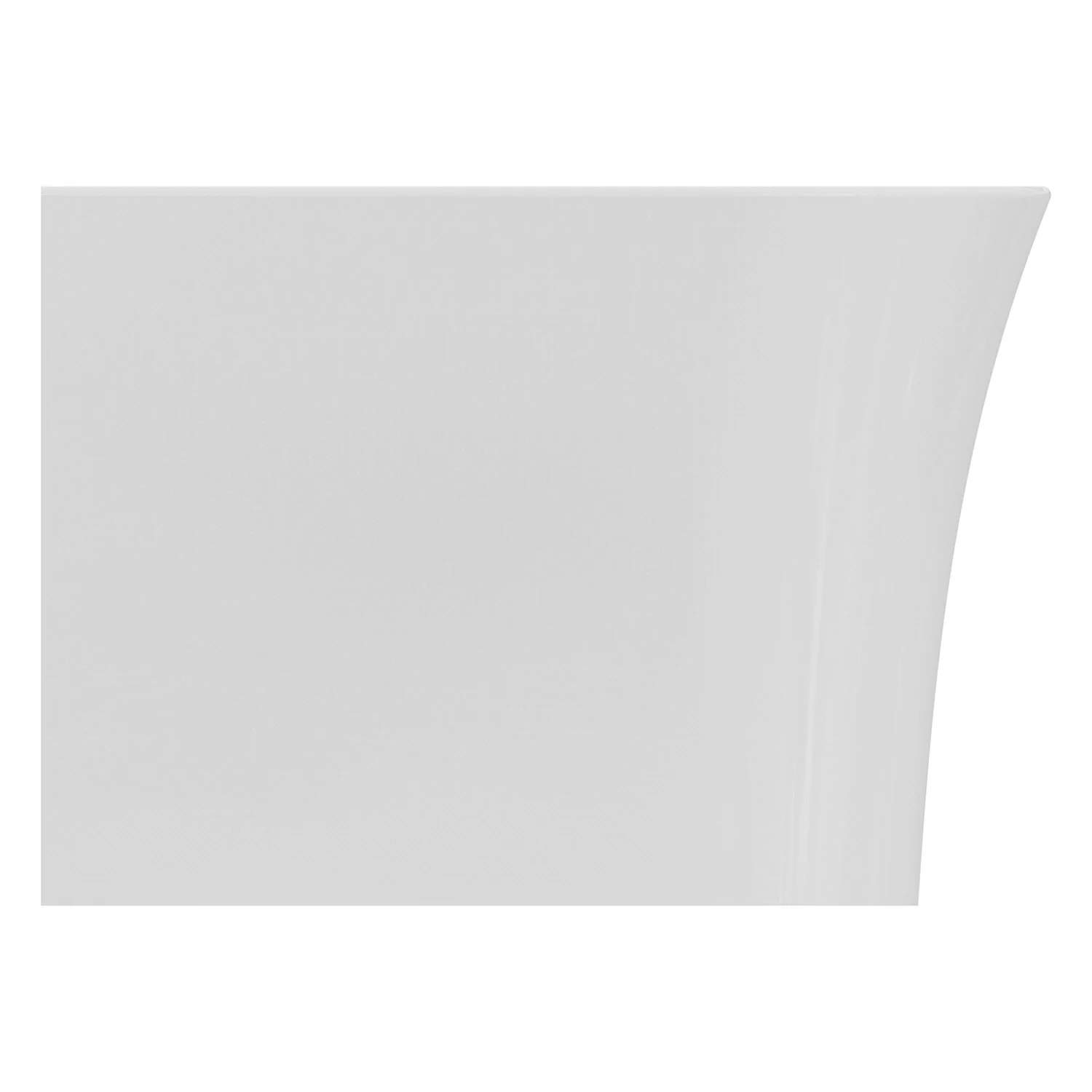 Biała płyta ceramiczna widok z boku, Ideal Standard